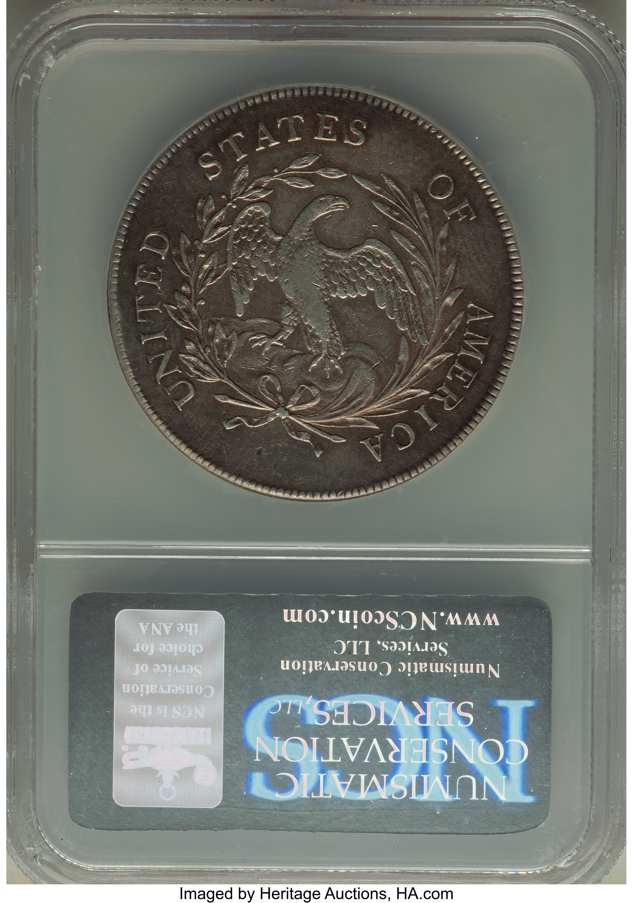 1798 $1  Small Eagle, 15 Stars Obverse VG10 thumbnail 15