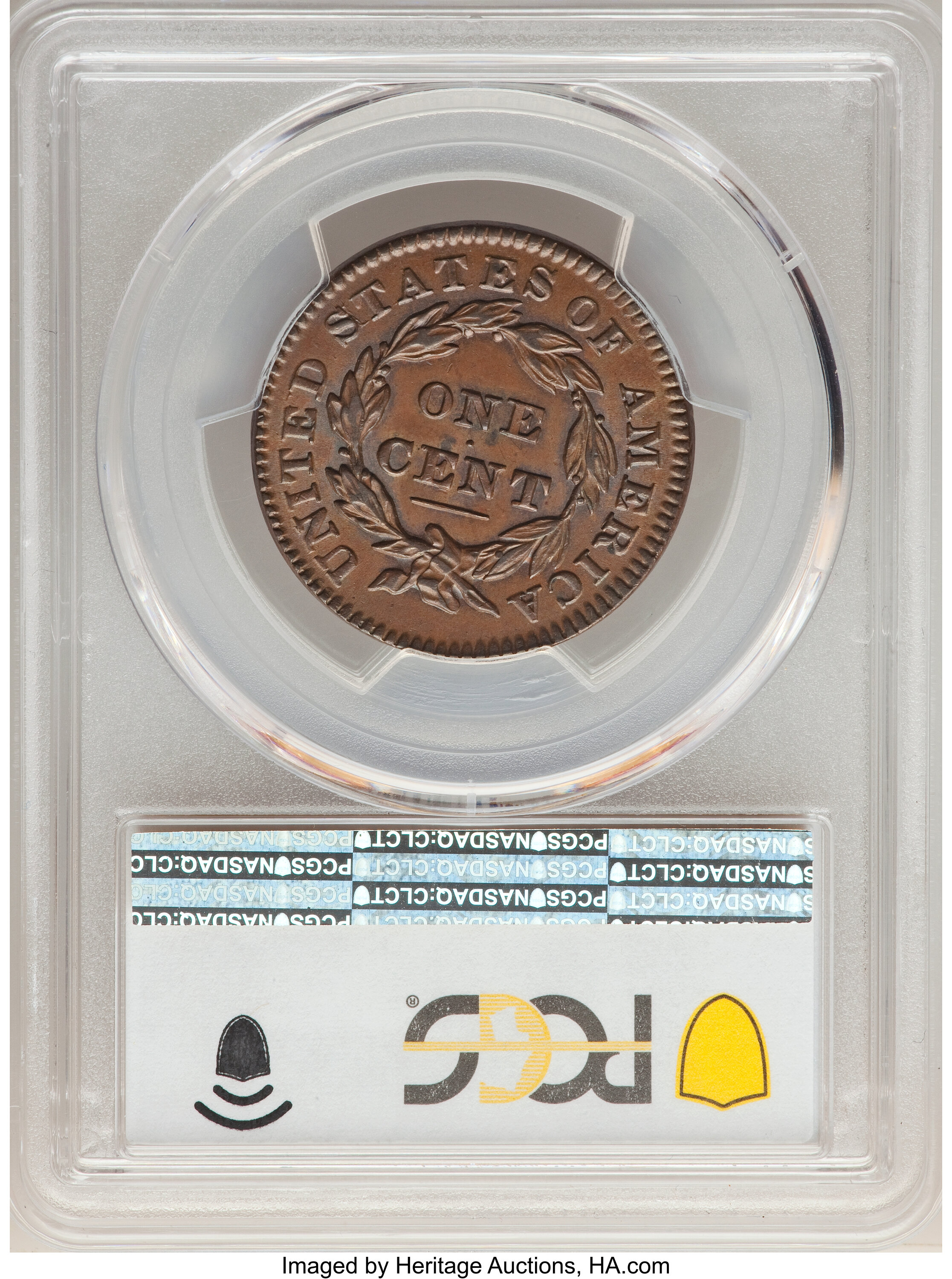 1832 1c Medium Letters, N-2 MS BN VF25 BN CAC thumbnail 8
