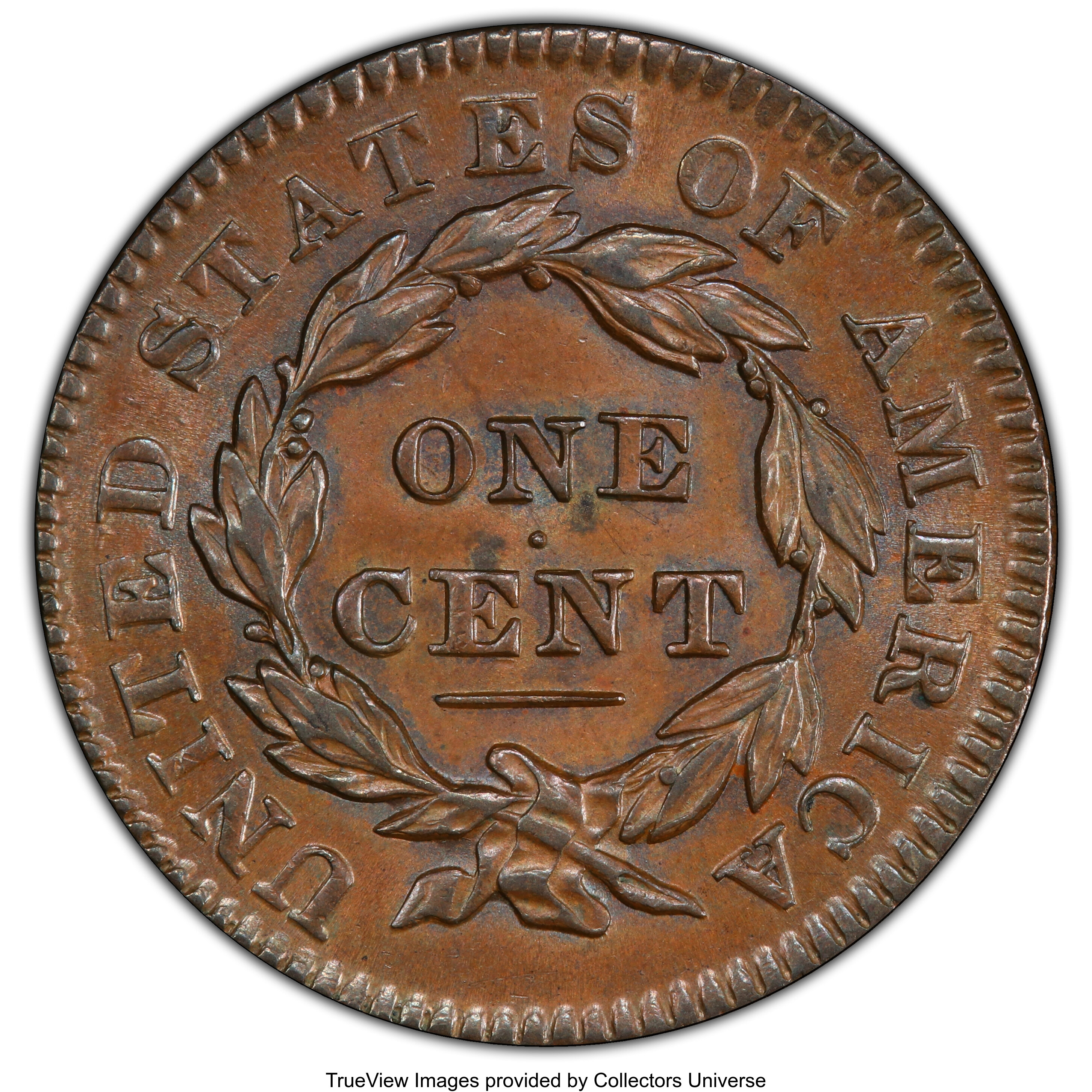 1832 1c Medium Letters, N-2 MS BN VF25 BN CAC thumbnail 9