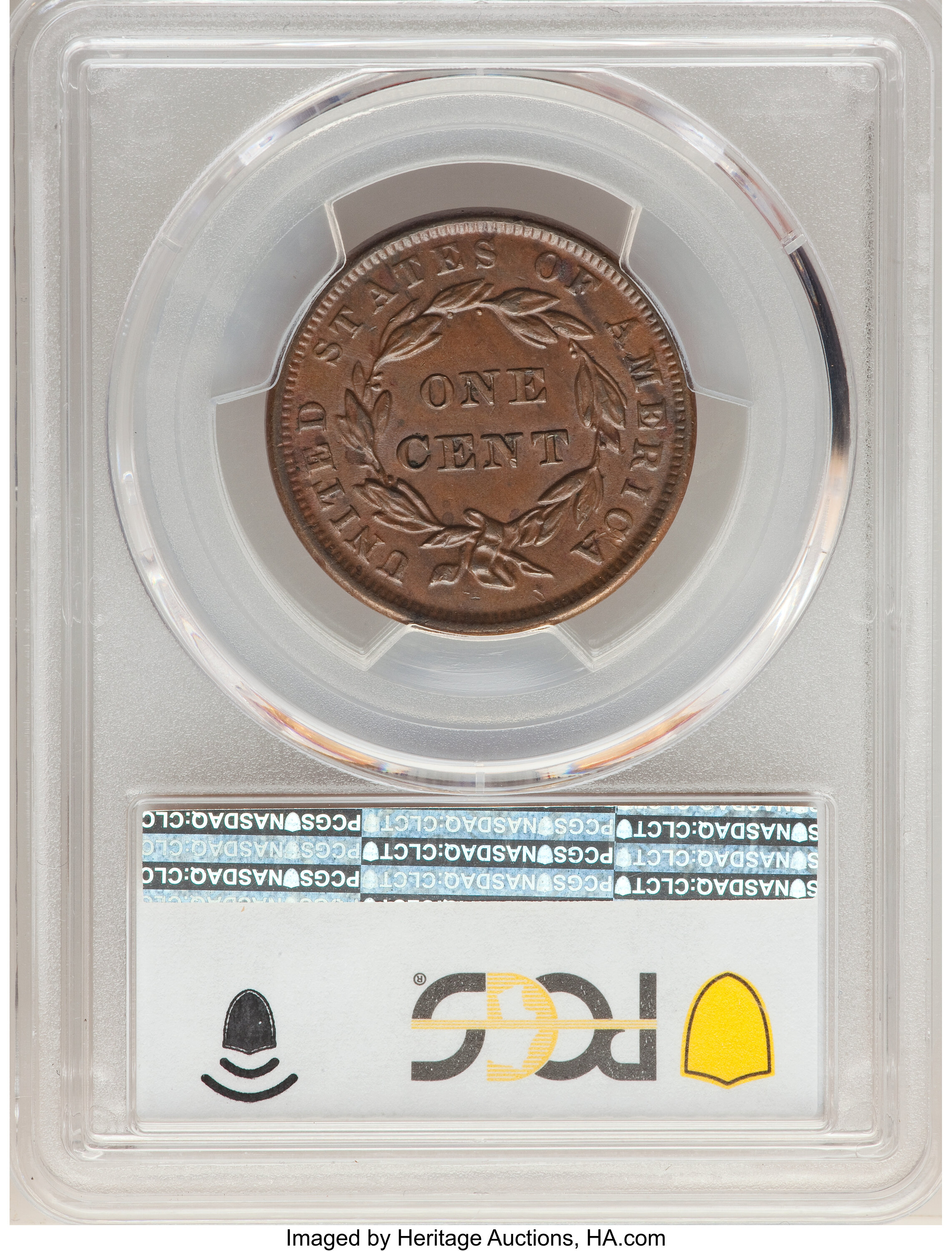 1839 1c Booby Head, N-11 MS BN AG3 BN thumbnail 10
