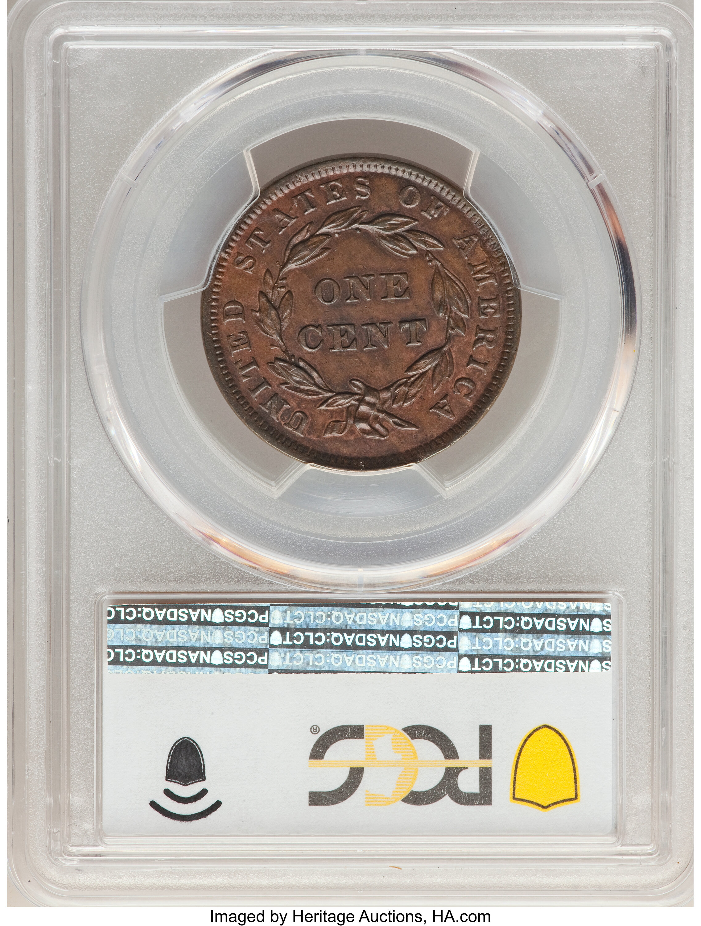 1839 1c Booby Head, N-13 MS BN AU58 BN thumbnail 3