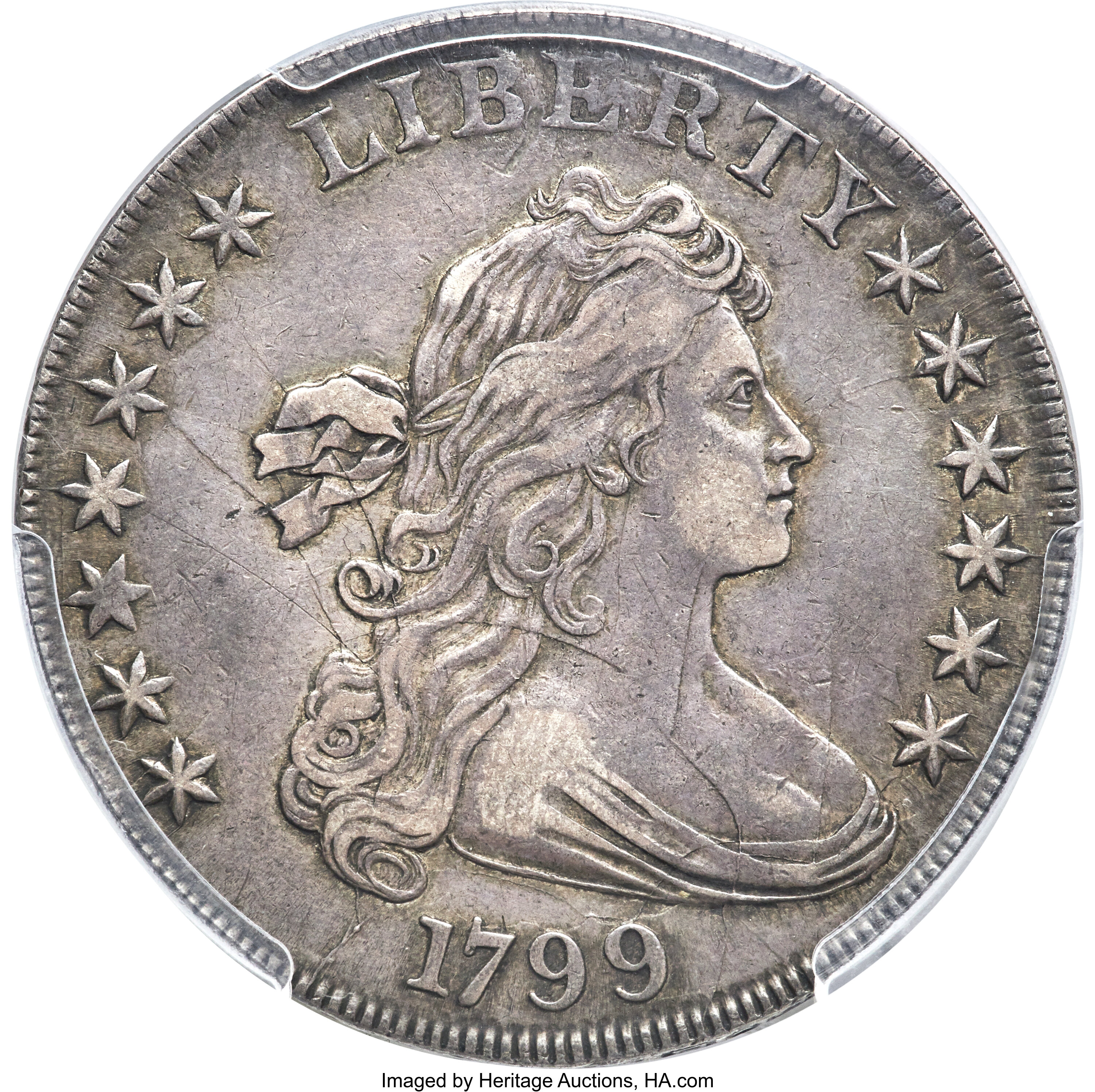 1799 $1  7x6 Stars, B-16, BB-158 AG3 thumbnail 20