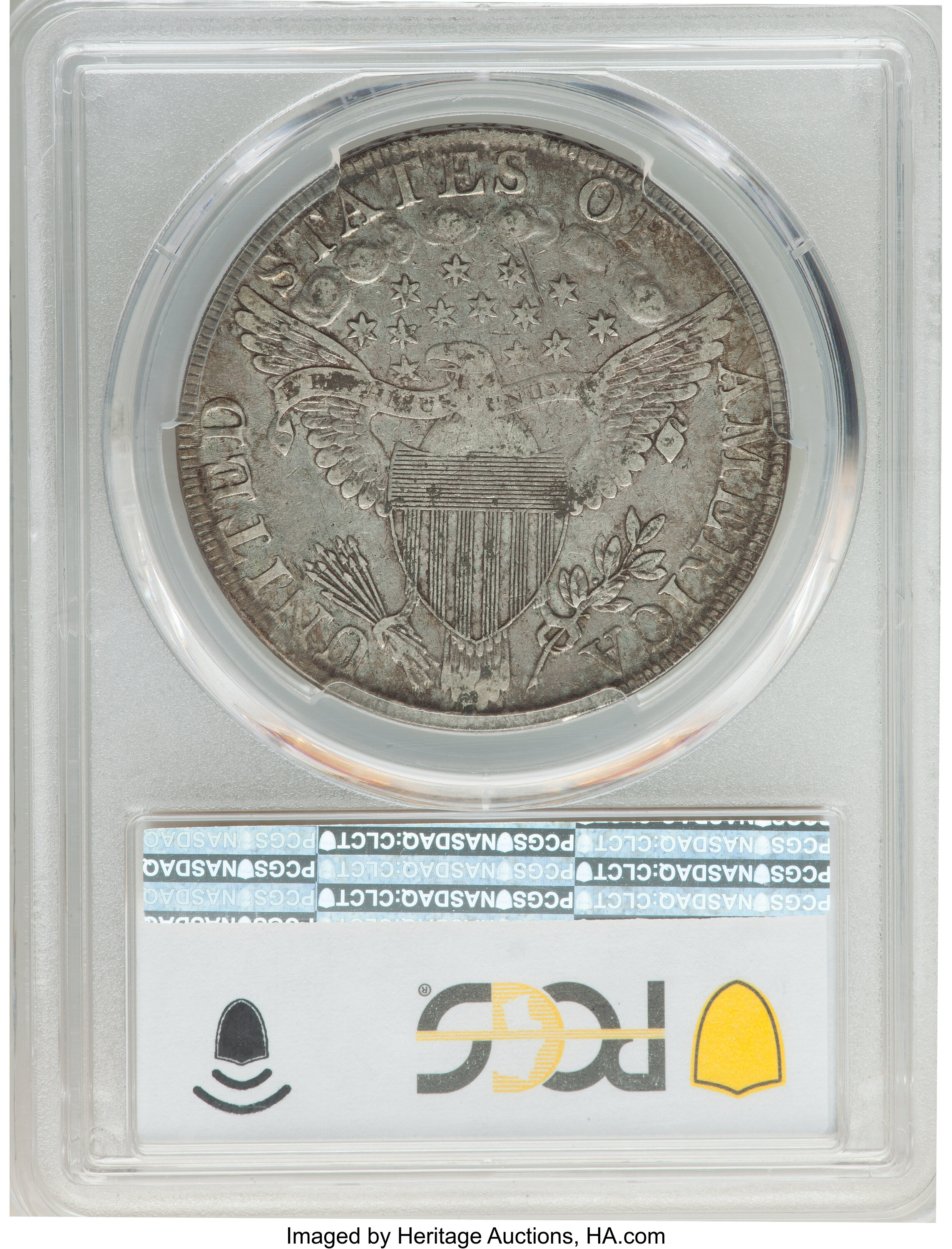 1798 $1  Large Eagle, Pointed 9, Wide Date, B-23, BB-105 VF25 thumbnail 2