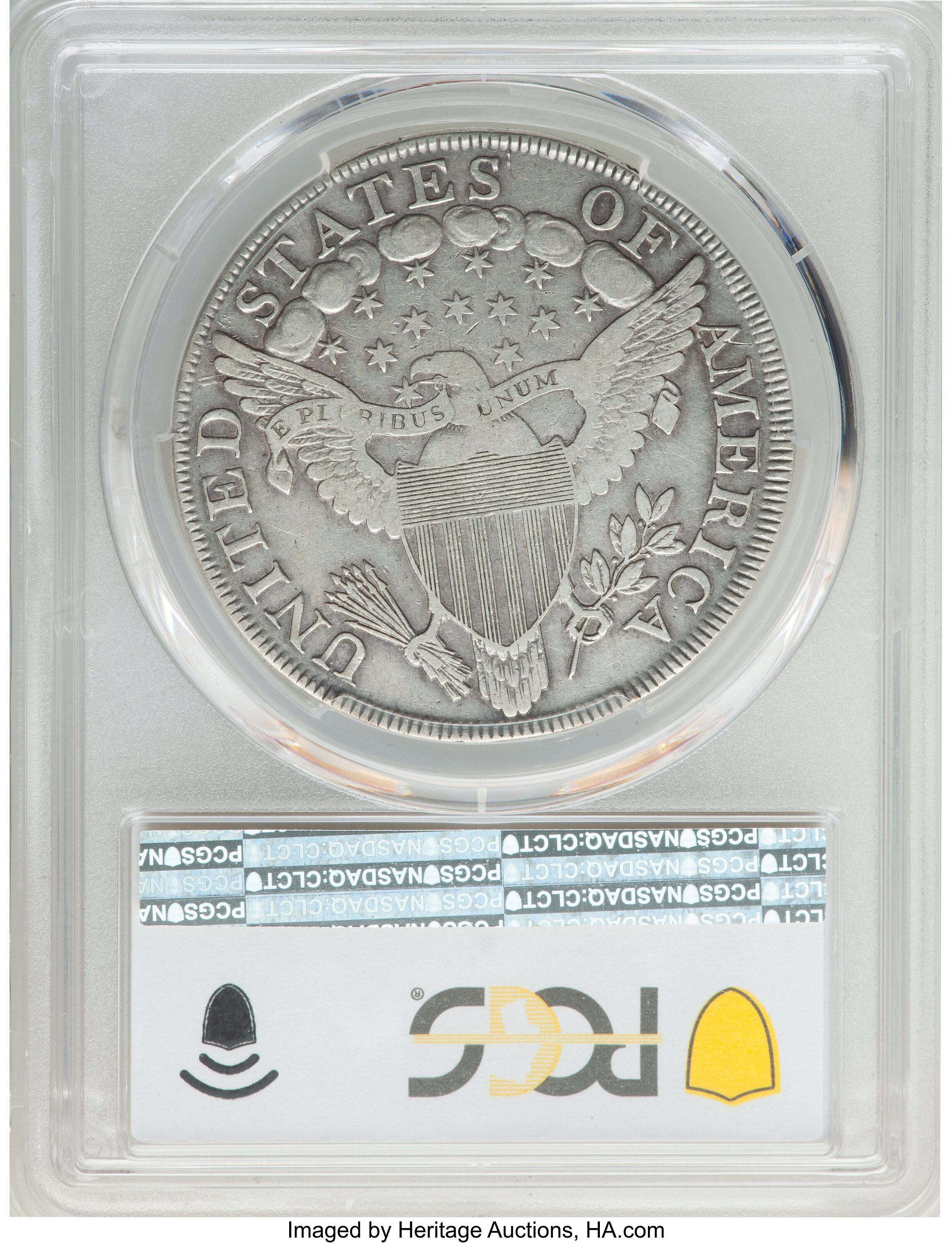 1799 $1  7x6 Stars, B-9, BB-166 VG10 thumbnail 16
