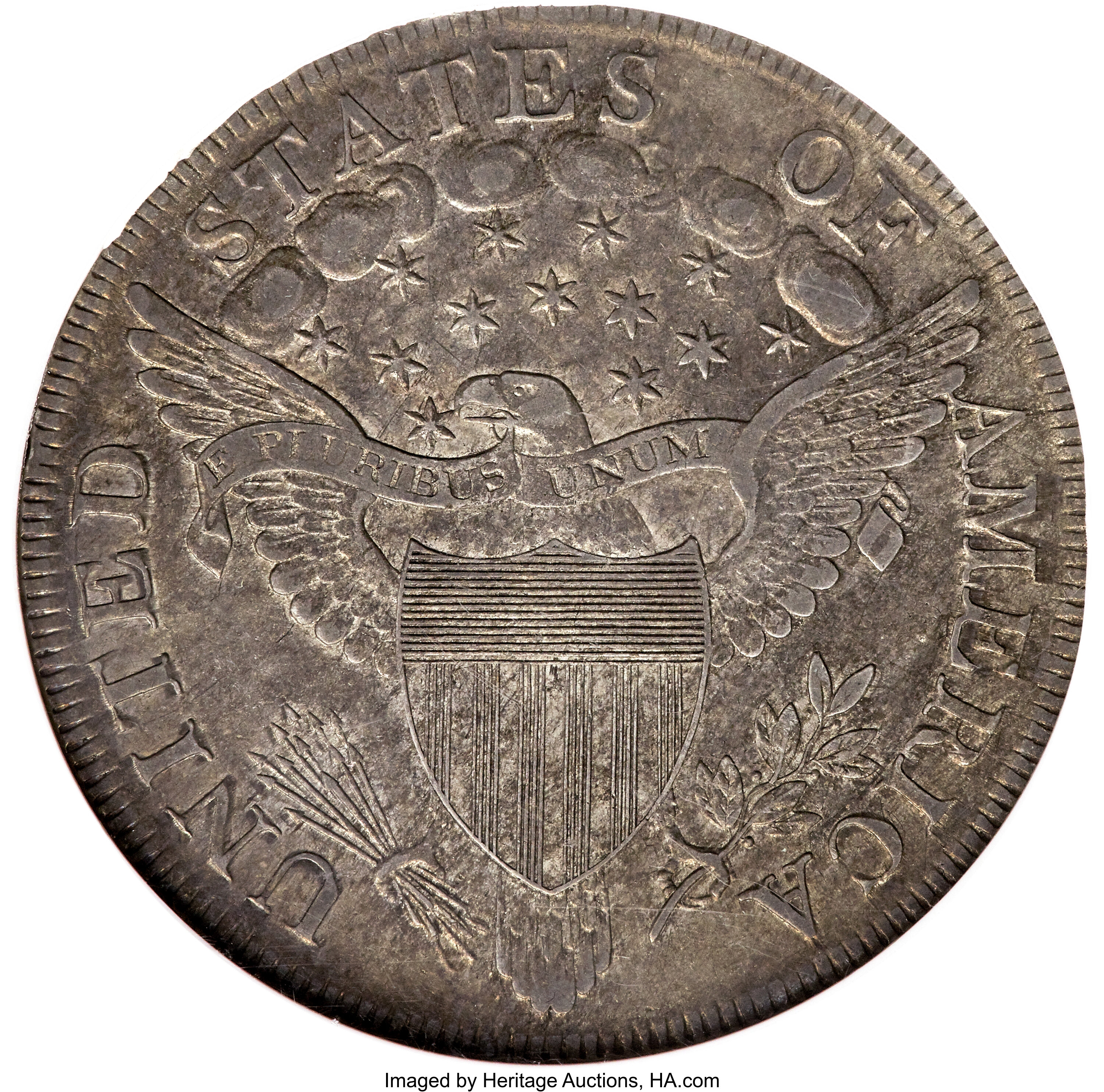1803 $1  Small 3, B-1, BB-251 F12 CAC thumbnail 13