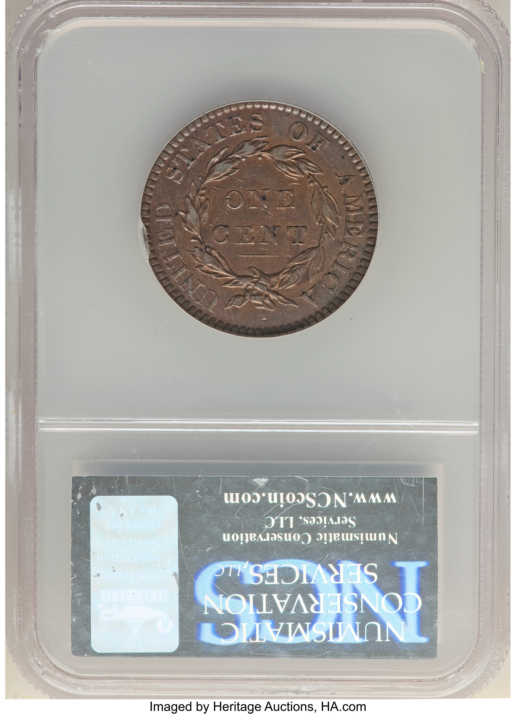 1819 1c Small Date, N-8 MS BN VG10 BN thumbnail 6