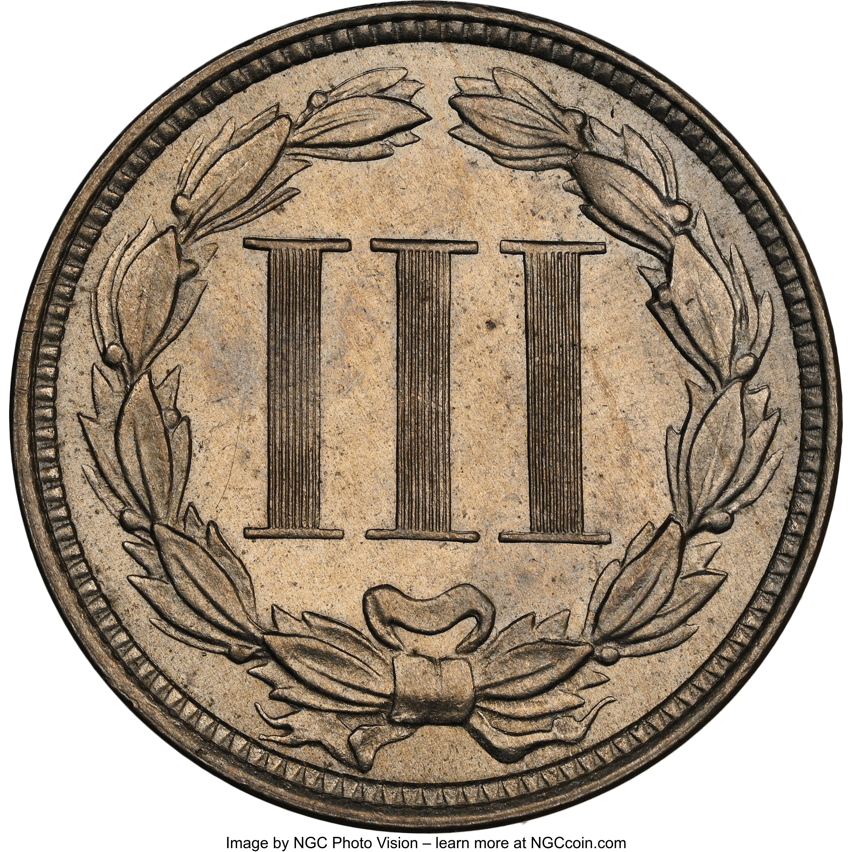 1871 3cN MS65 thumbnail 3