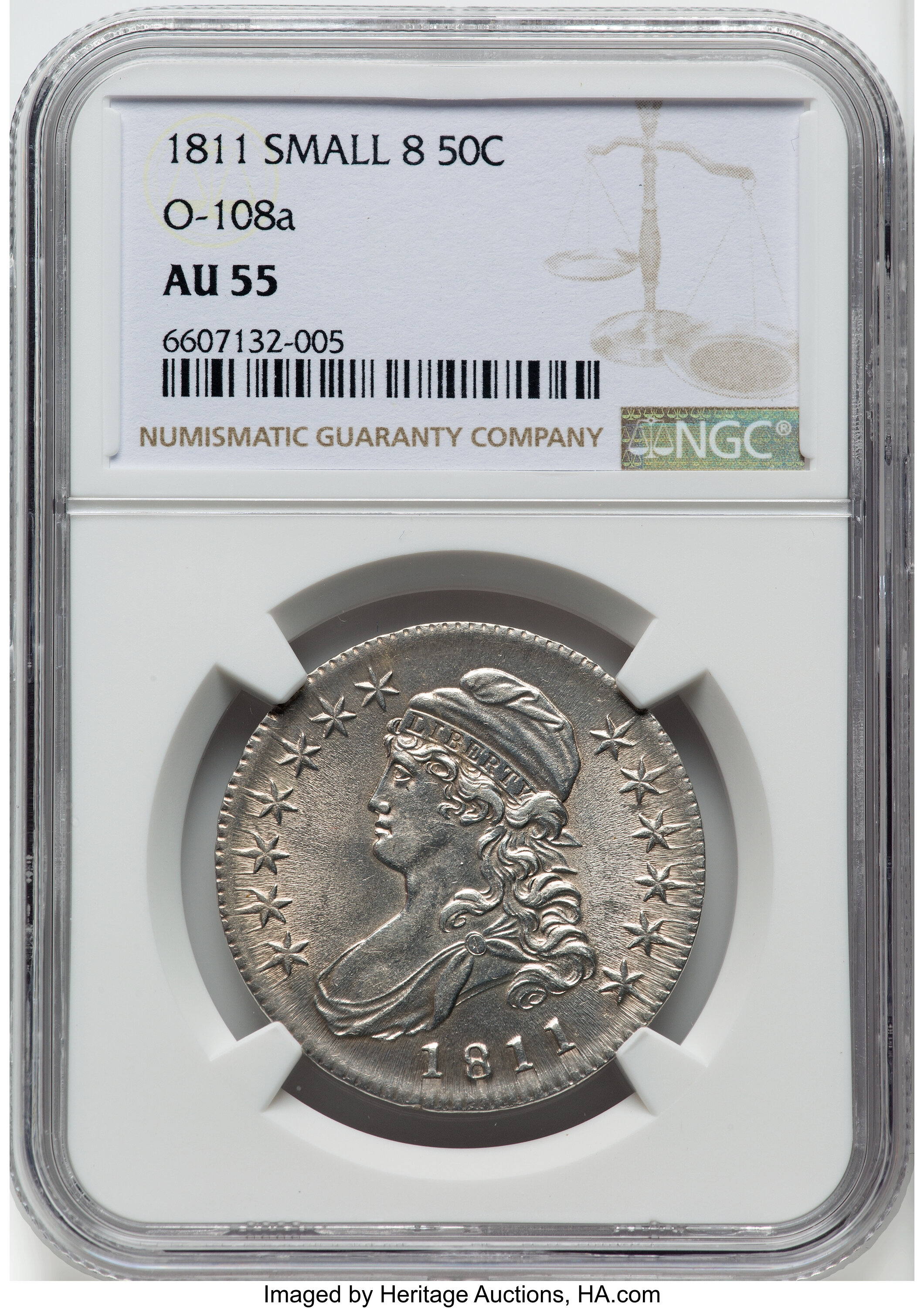 1811 50c Small 8, O-108a VG10 thumbnail 27