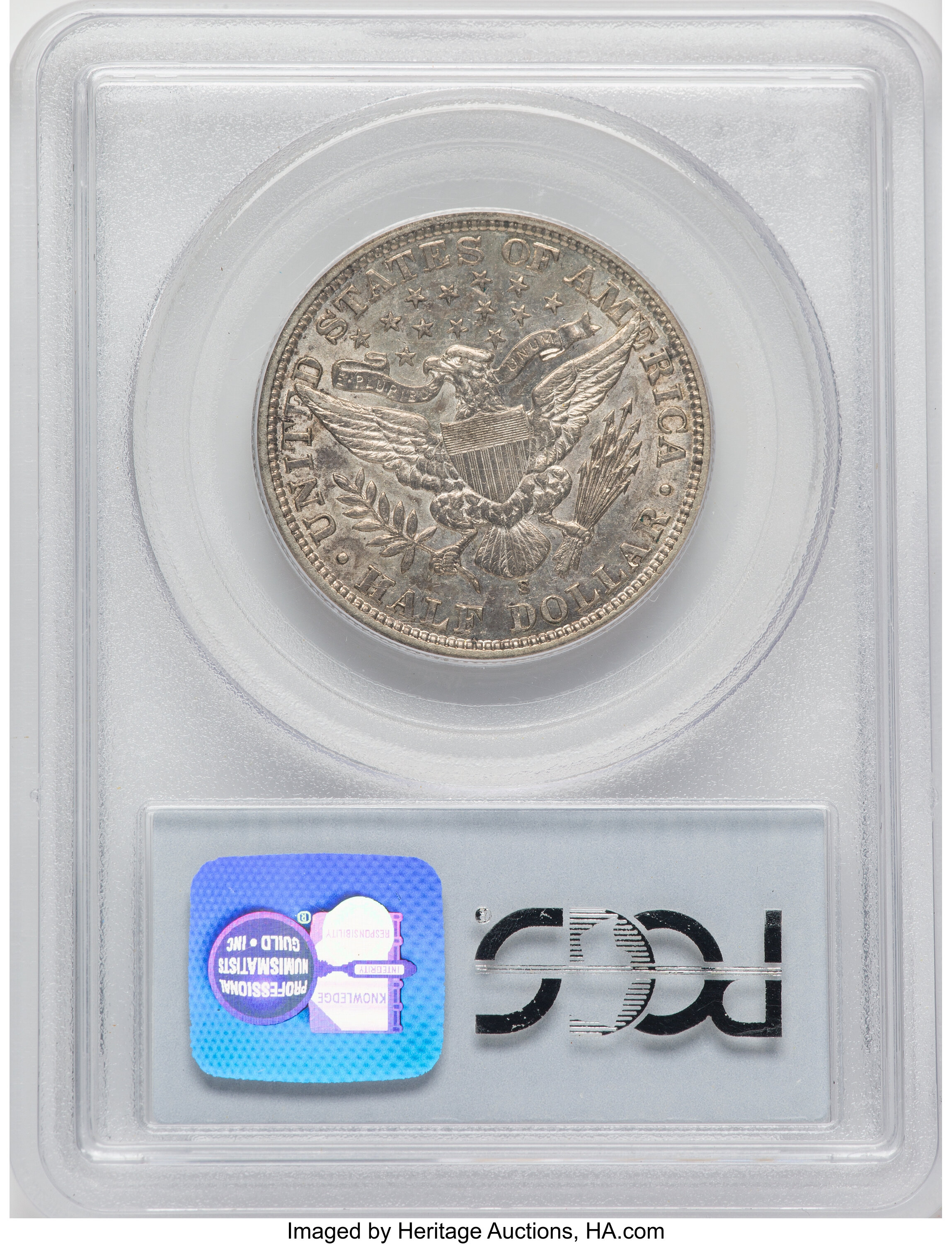 1900-S 50c AU53 thumbnail 2