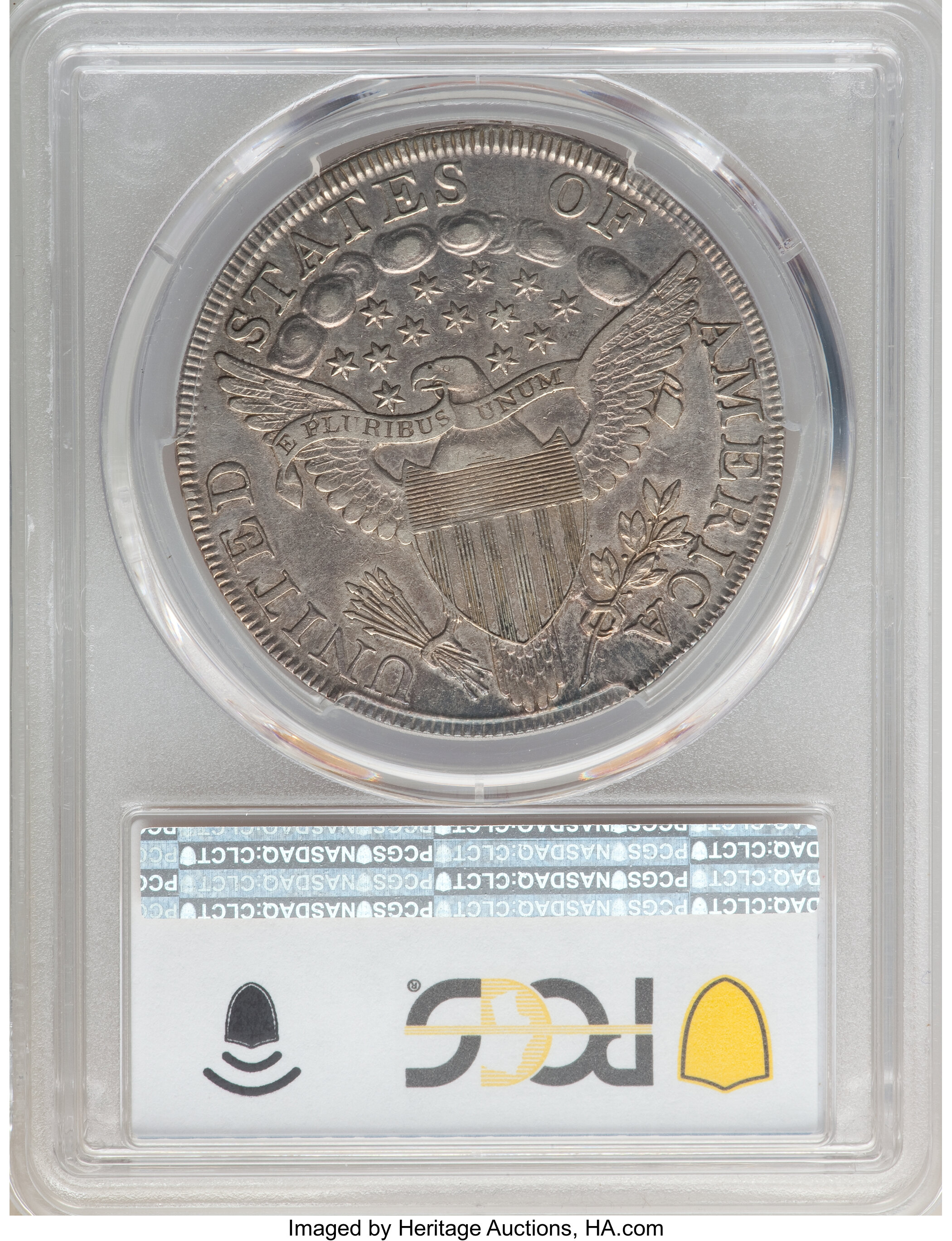 1798 $1  Large Eagle, Pointed 9, 10 Arrows, B-21, BB-107 VF35 thumbnail 9