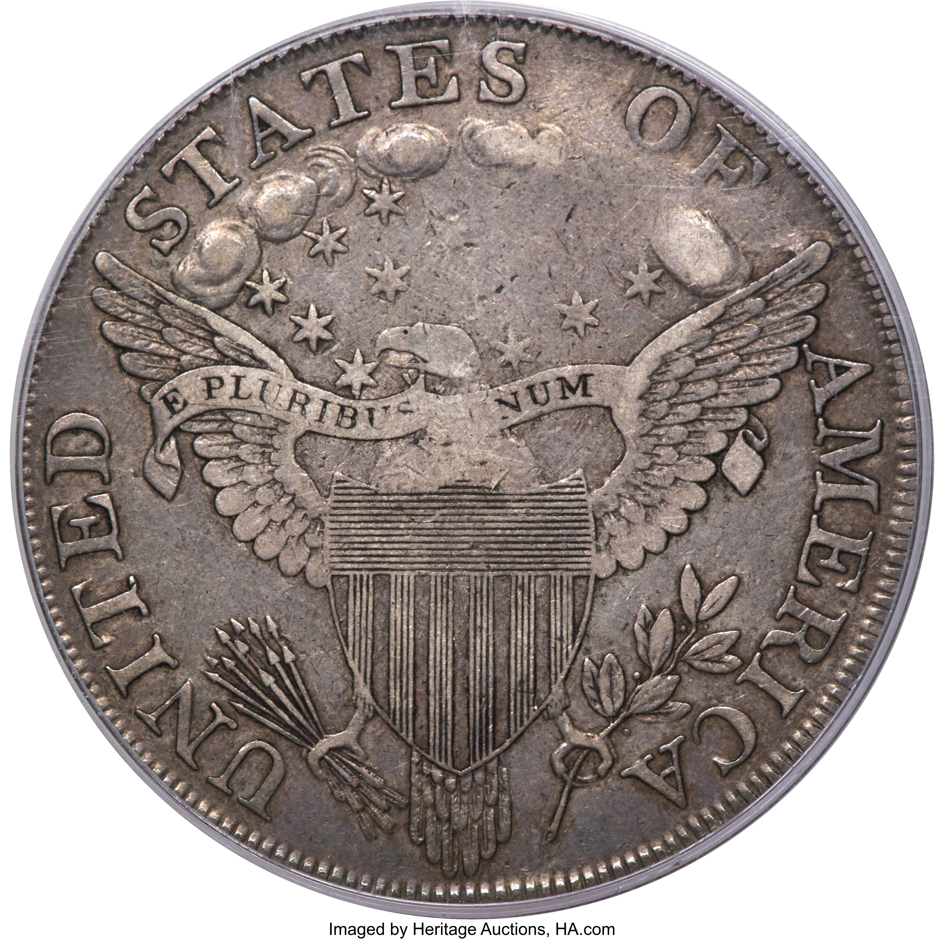 1798 $1  Large Eagle, Pointed 9, Close Date, B-31, BB-115 F15 thumbnail 26