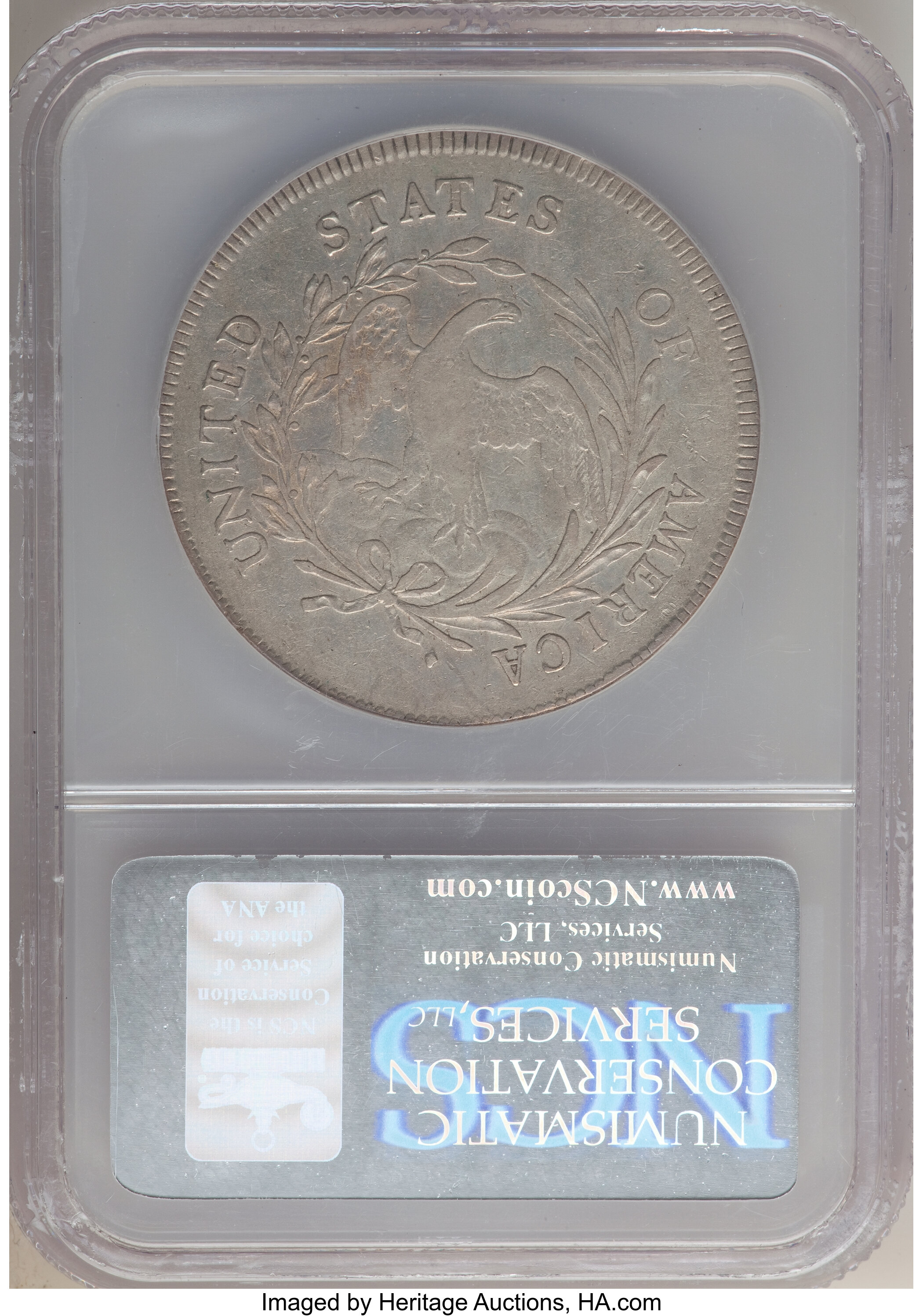 1796 $1  Small Date, Small Letters, B-1, BB-66 AG3 thumbnail 6