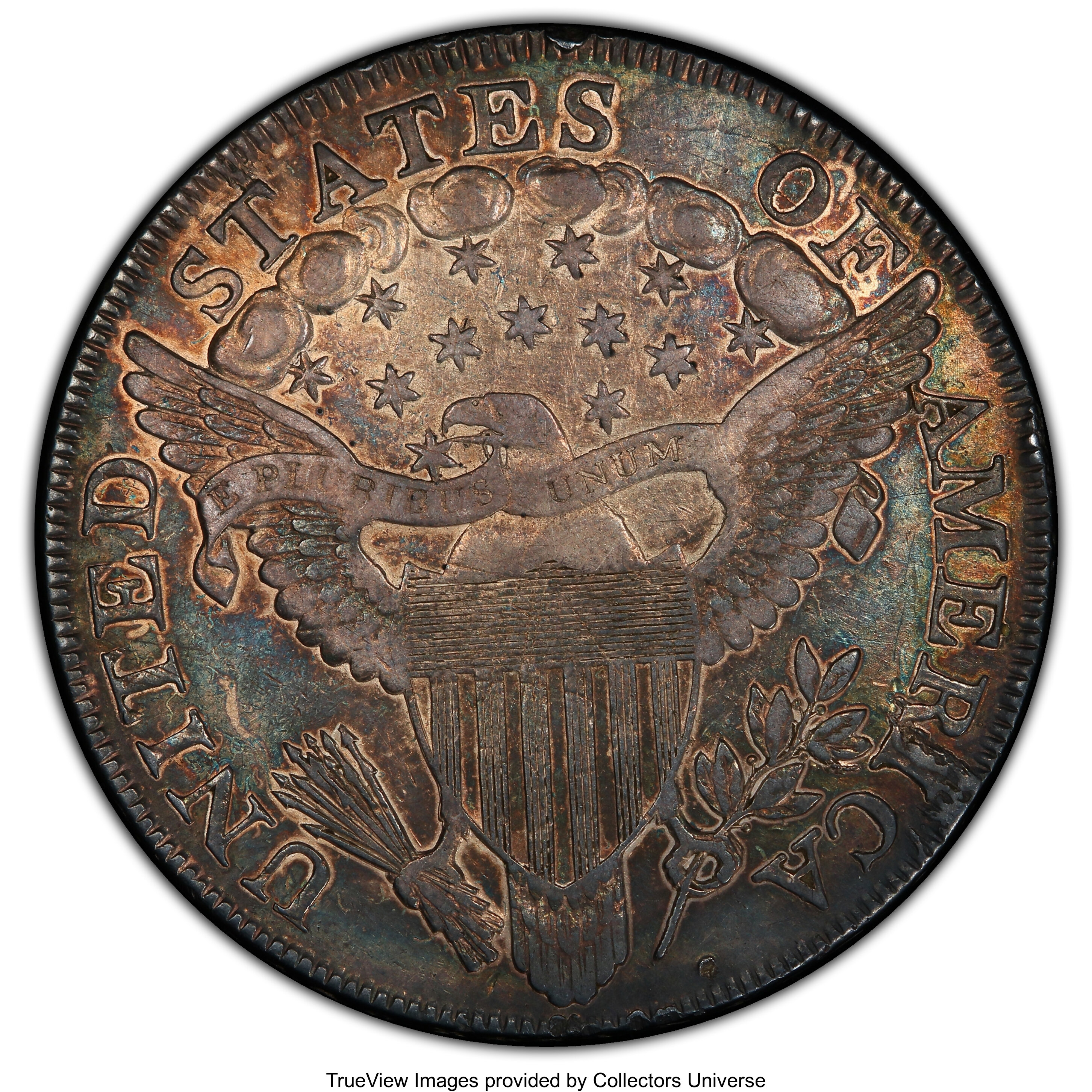 1799/8 $1  13 Stars Reverse, B-1, BB-142 AG2 thumbnail 26