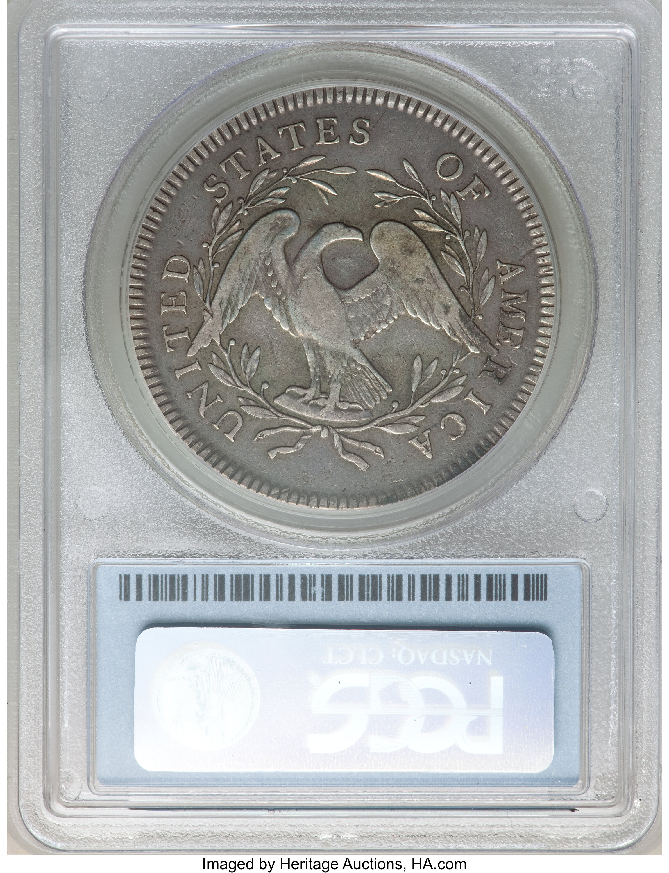 1795 $1  Flowing Hair, 2 Leaves, B-3, BB-11 P1 thumbnail 12