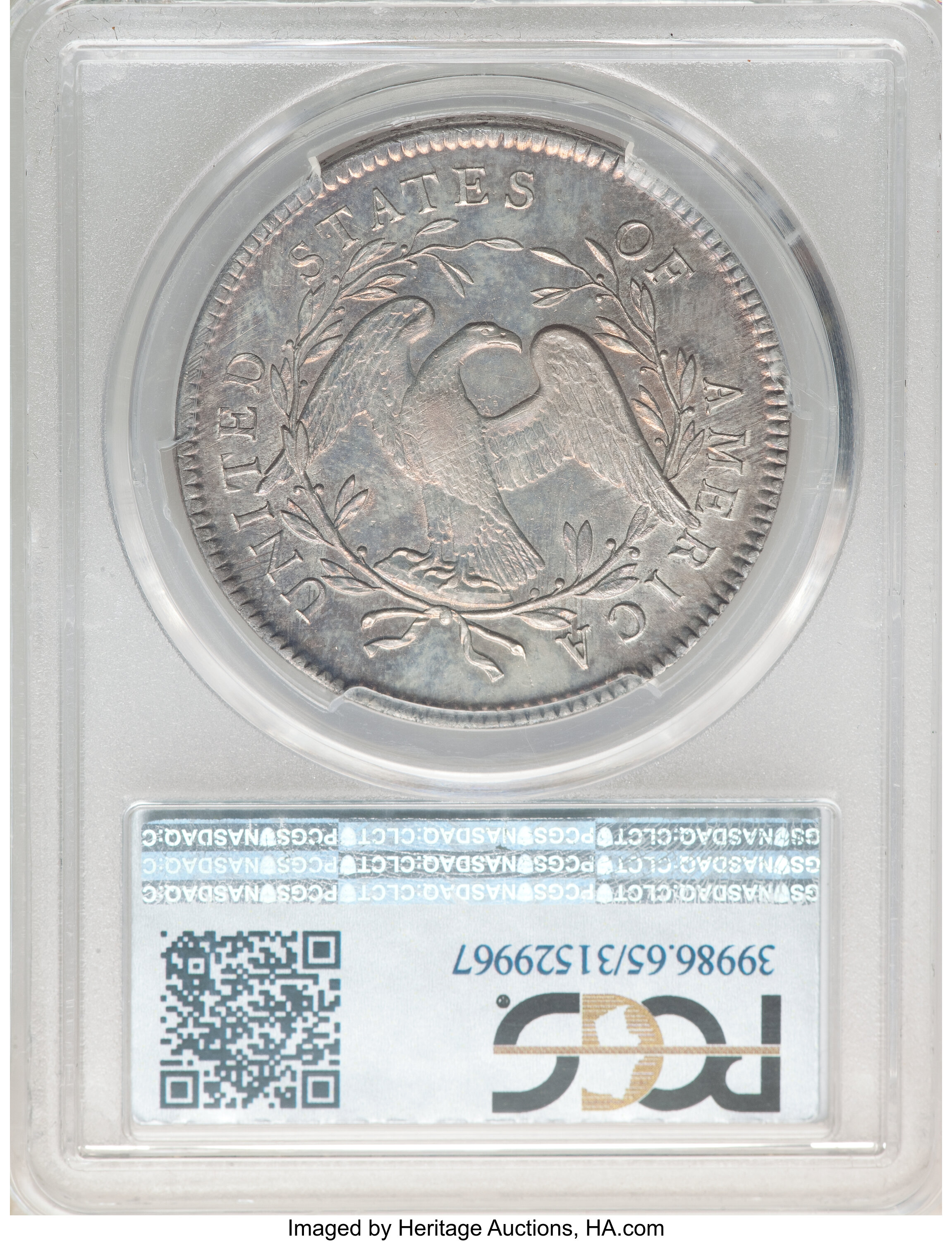 Flowing Hair Dollar $1  1794-1795 [Type] MS65 thumbnail 4