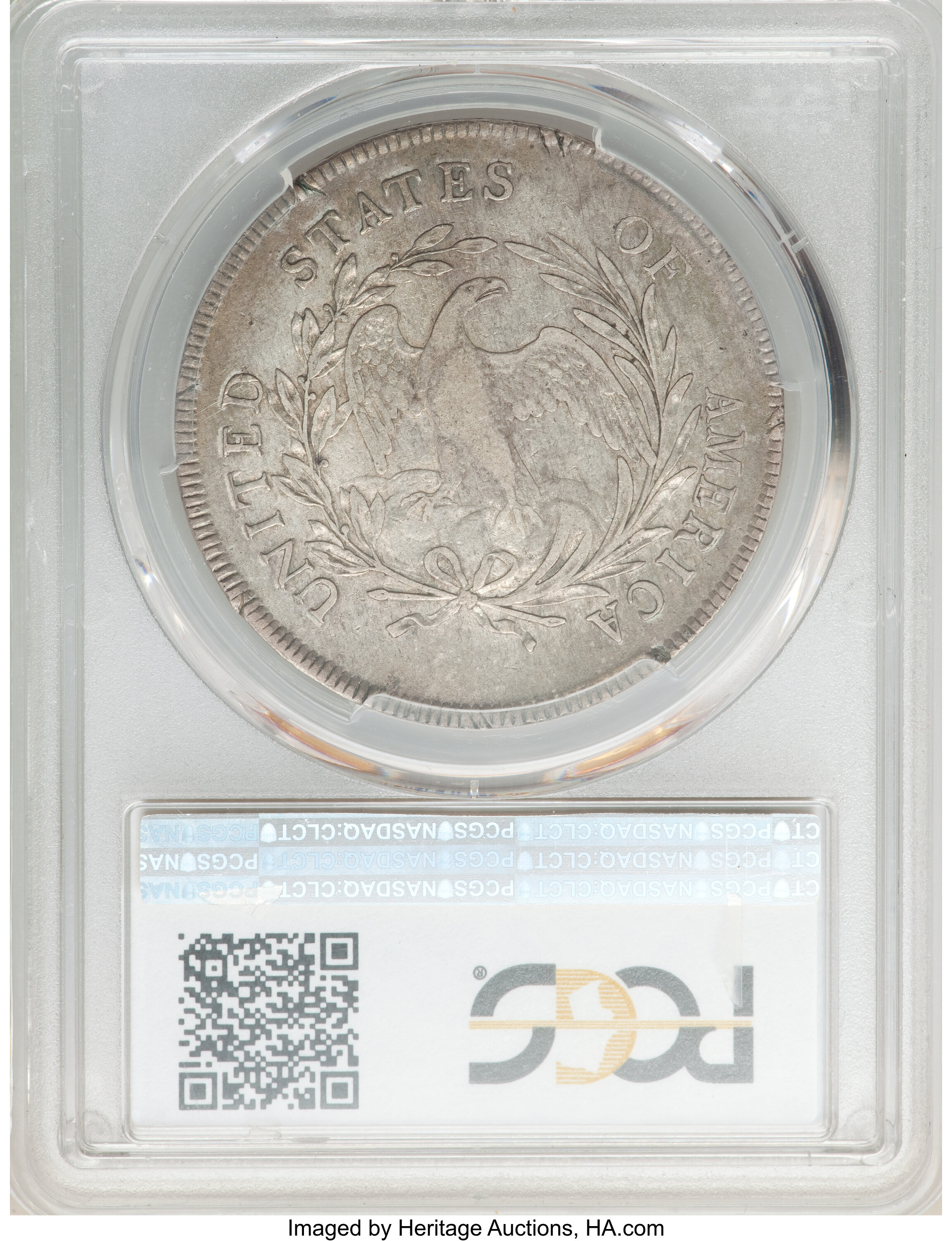 1796 $1  Small Date, Small Letters, B-1, BB-66 AG3 thumbnail 22