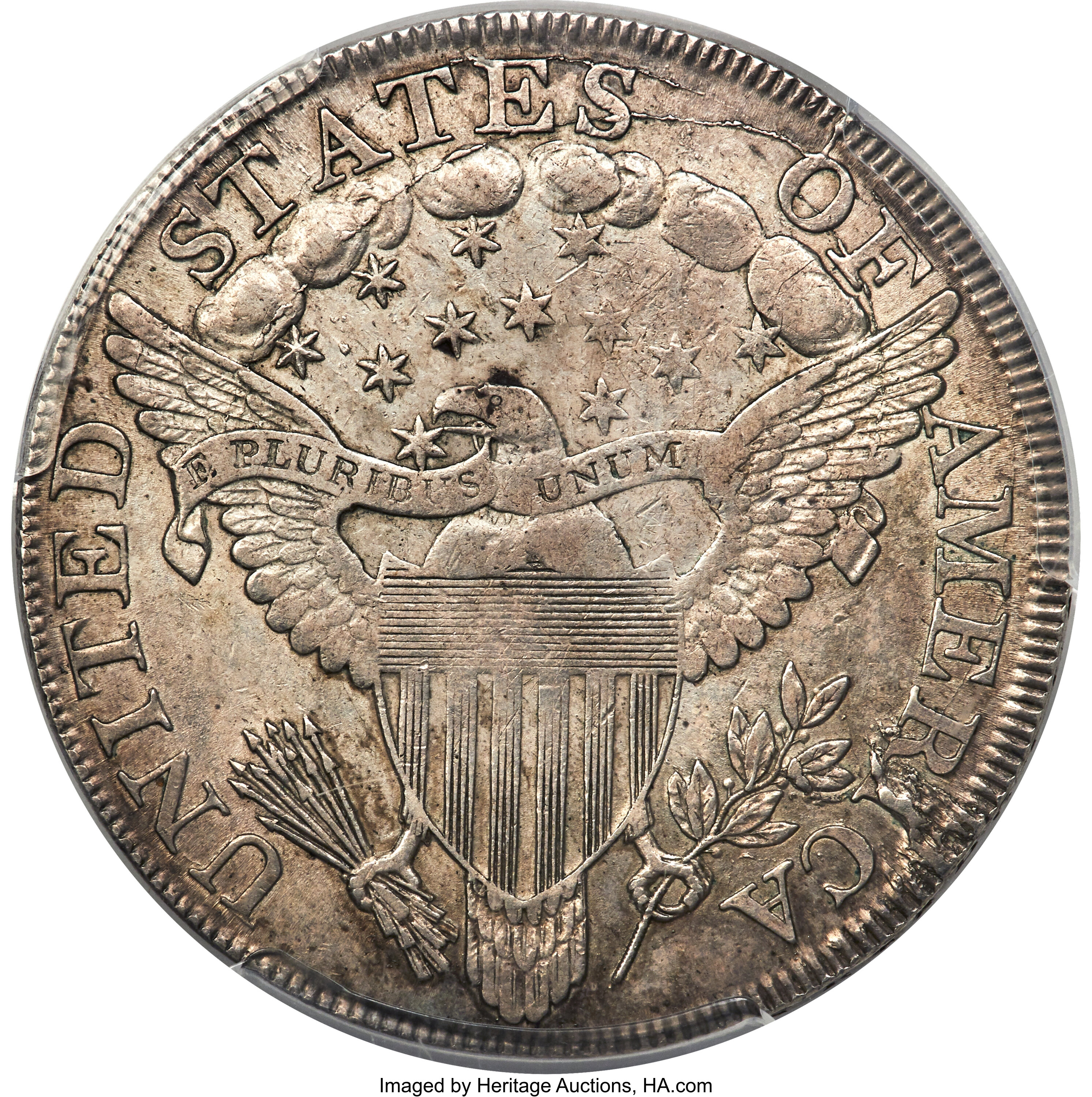 1799/8 $1  13 Stars Reverse, B-1, BB-142 XF40 thumbnail 3
