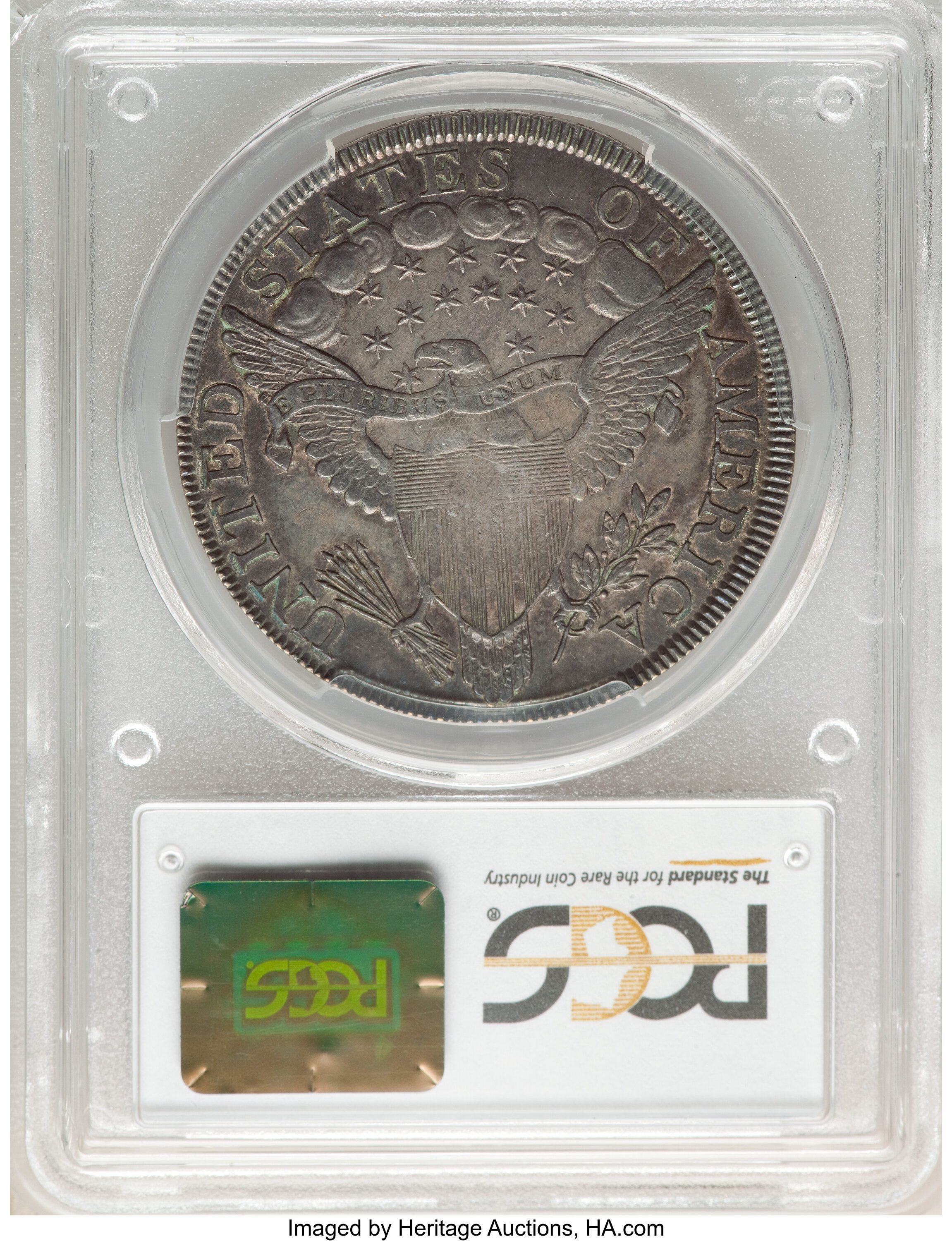 1799 $1  Irregular Date, 15 Stars, B-4, BB-153 AU55 thumbnail 8