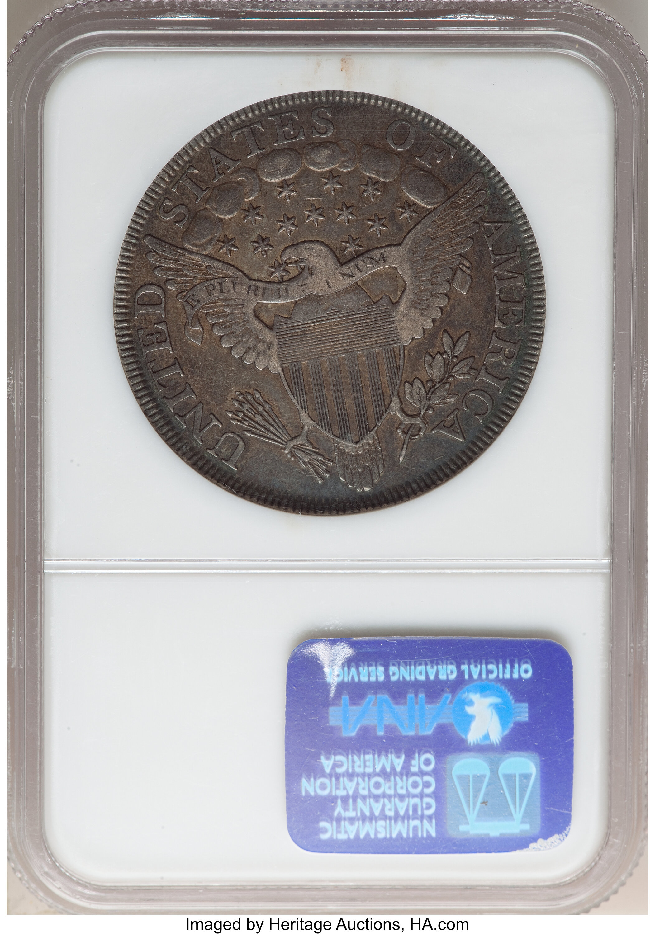 1800 $1  B-8, BB-188 XF45 CAC thumbnail 2
