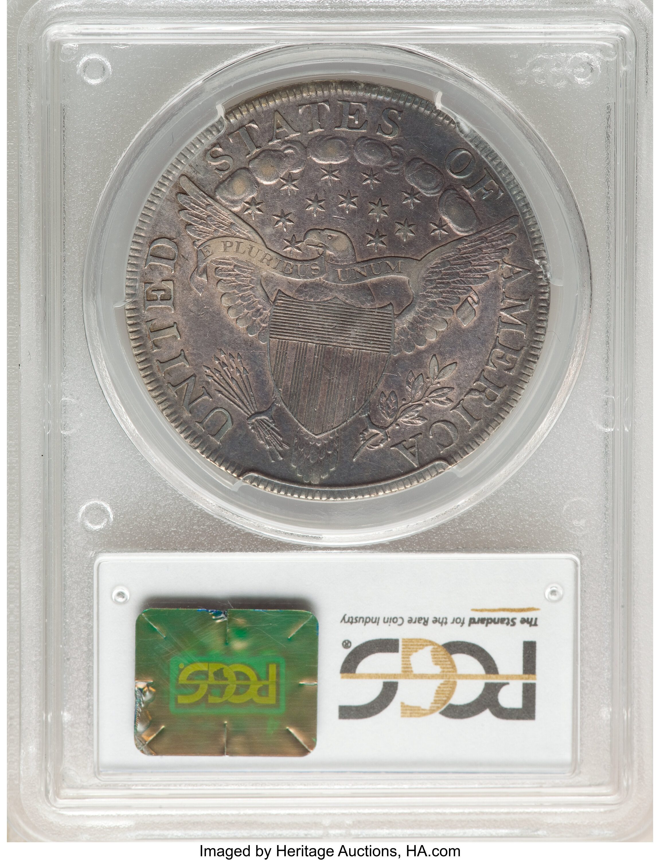1802/1 $1  Wide Date, B-3, BB-234 XF45 CAC thumbnail 6