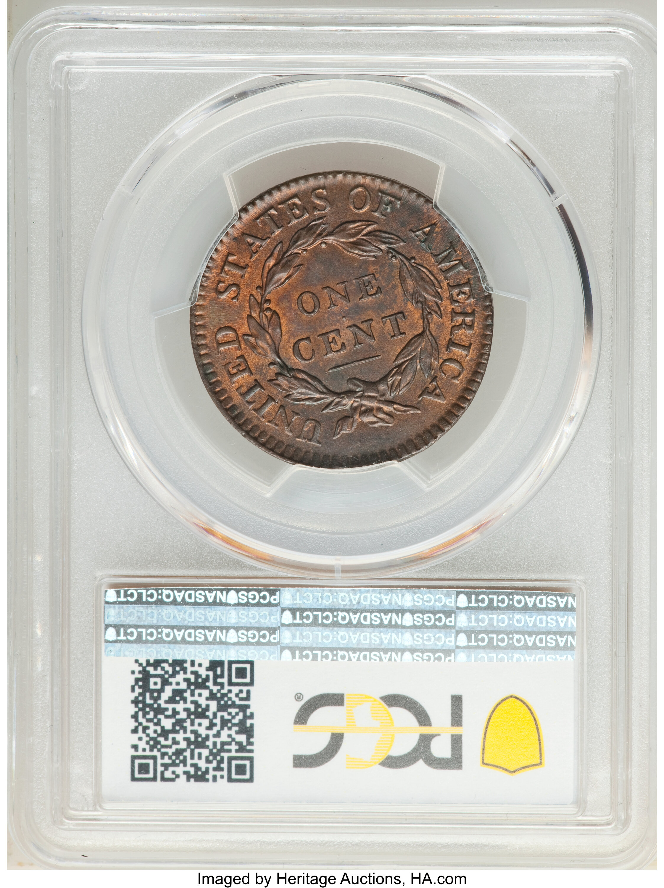 1817 1c 13 Stars, N-11 MS BN MS64 BN thumbnail 2