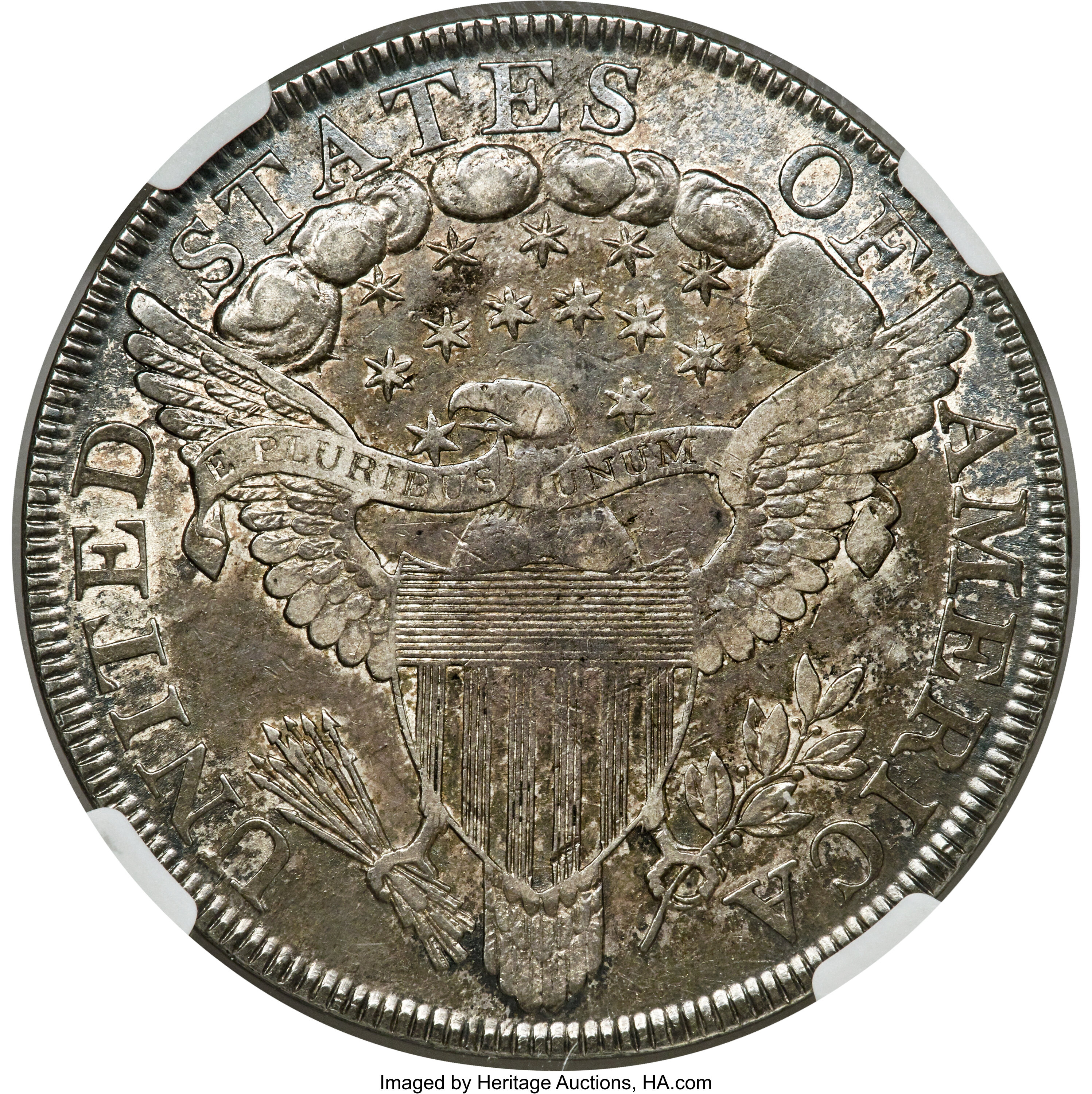 1799 $1  Irregular Date, 15 Stars MS60 CAC thumbnail 19