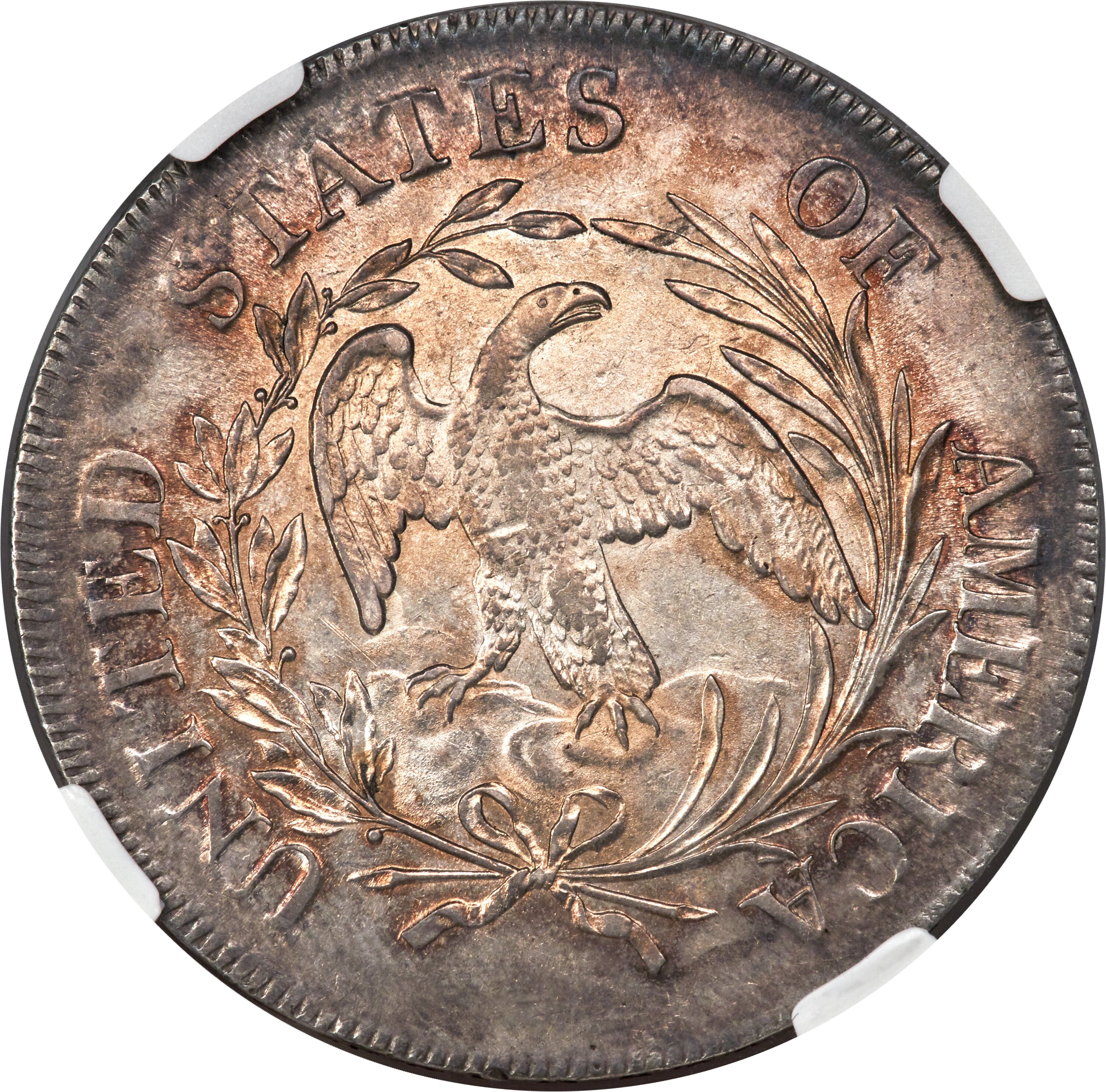 1797 $1  10x6 Stars, Large Letters MS60 thumbnail 13