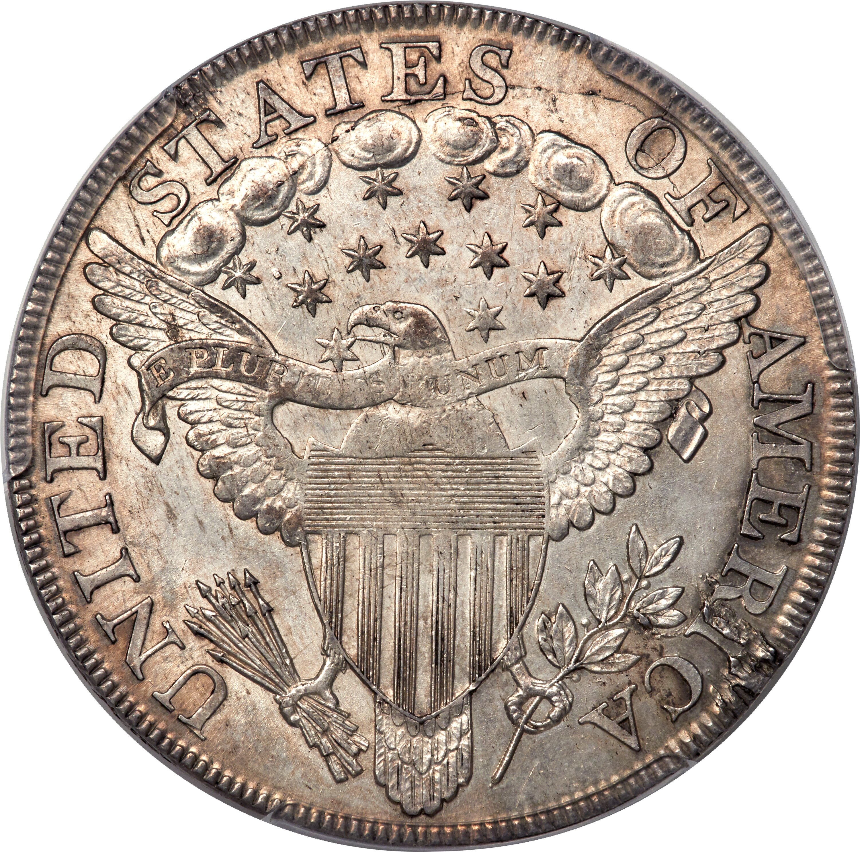 1799/8 $1  13 Stars Reverse MS65 CAC thumbnail 10