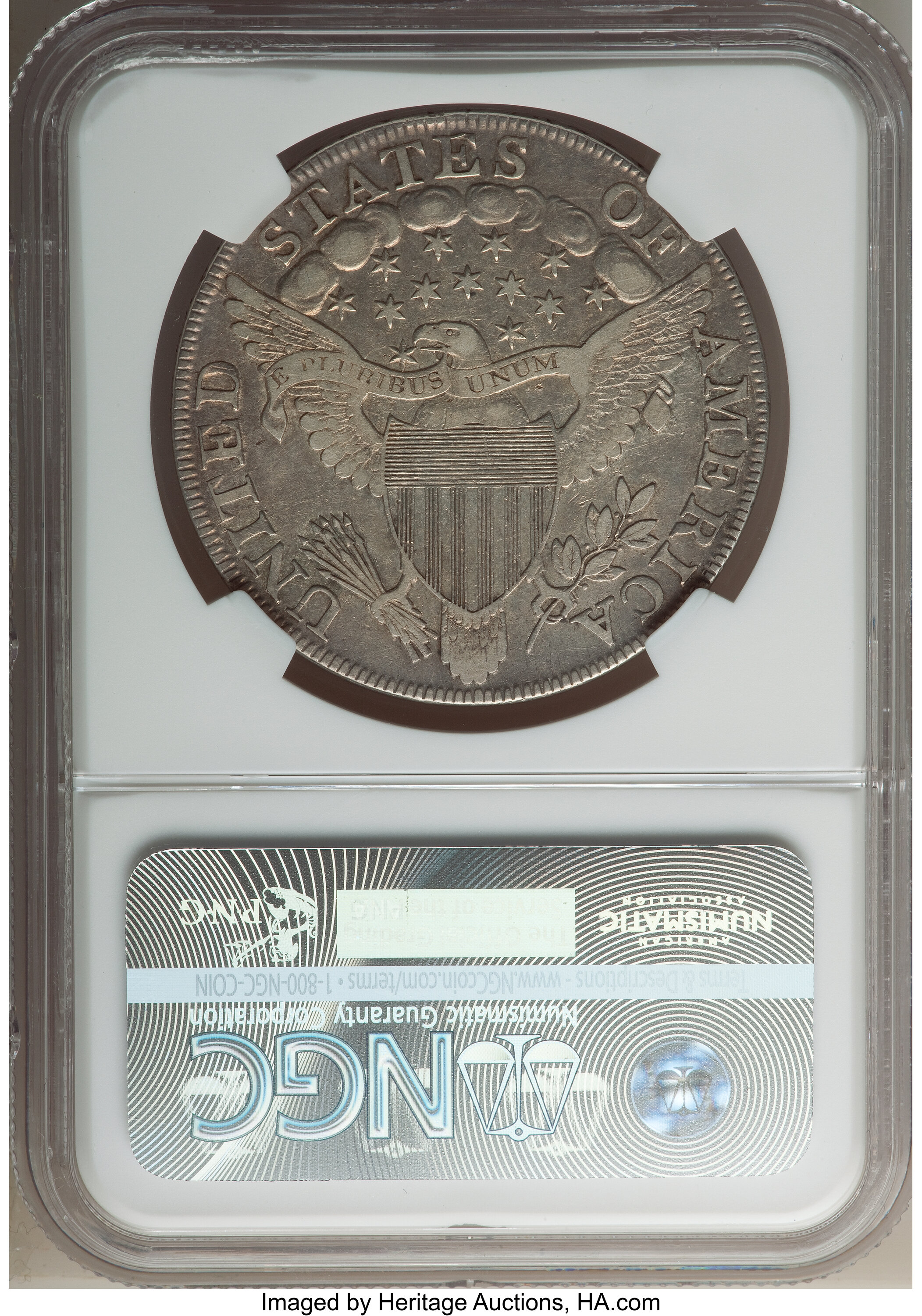 1801 $1  B-2, BB-212 VG10 CAC thumbnail 10