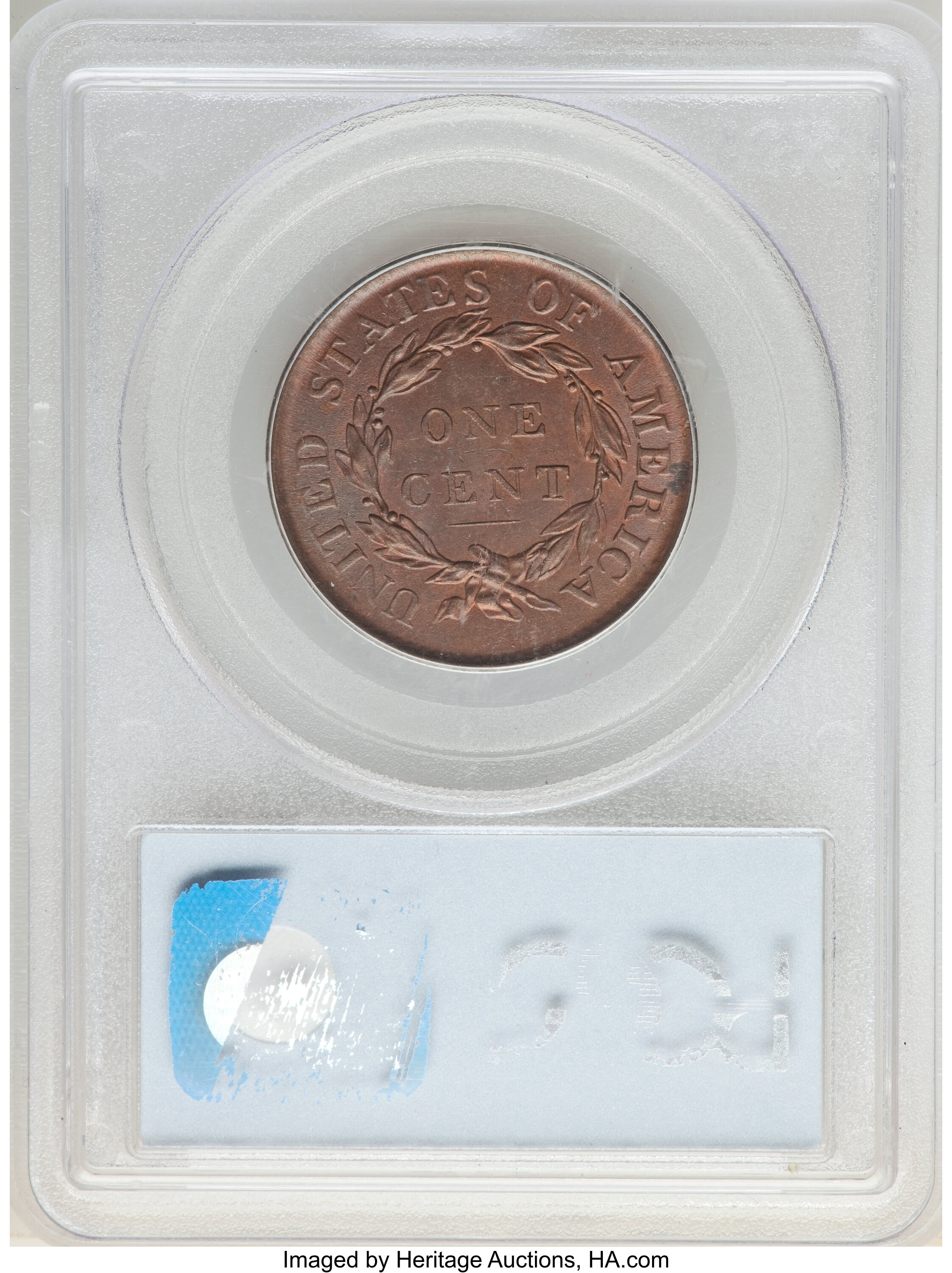 1819 1c Small Date MS RB MS64 RB thumbnail 4