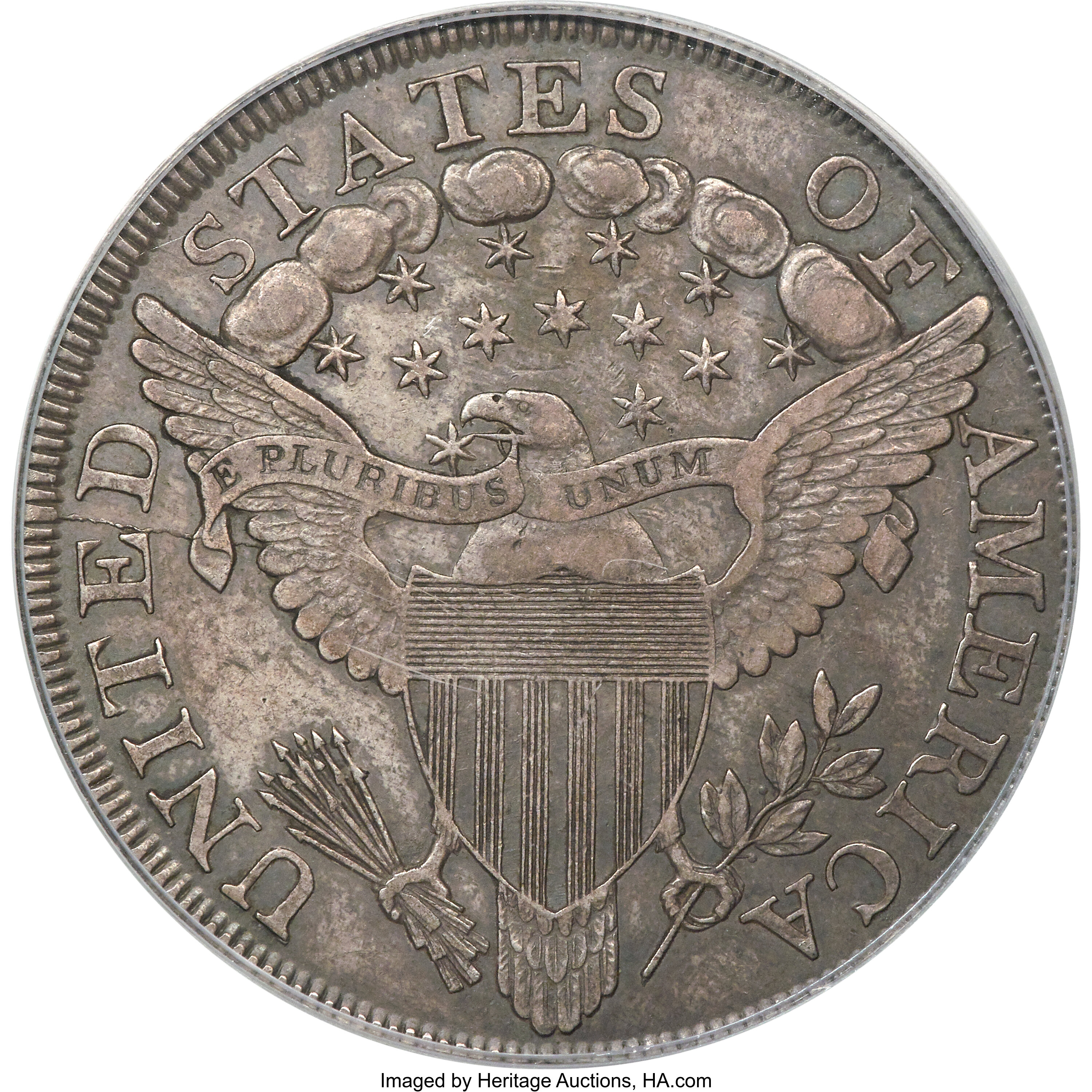 1799 $1  7x6 Stars, B-18, BB-154 AG3 thumbnail 12