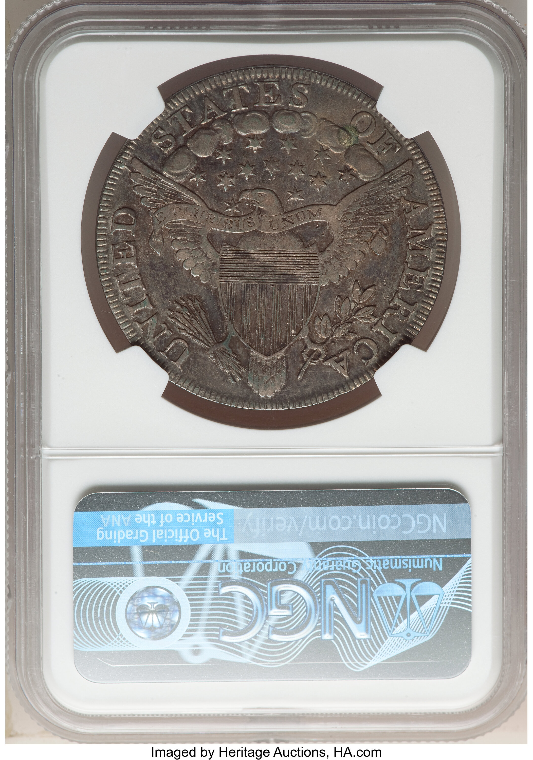 1803 $1  Small 3, B-4, BB-254 XF40 thumbnail 2