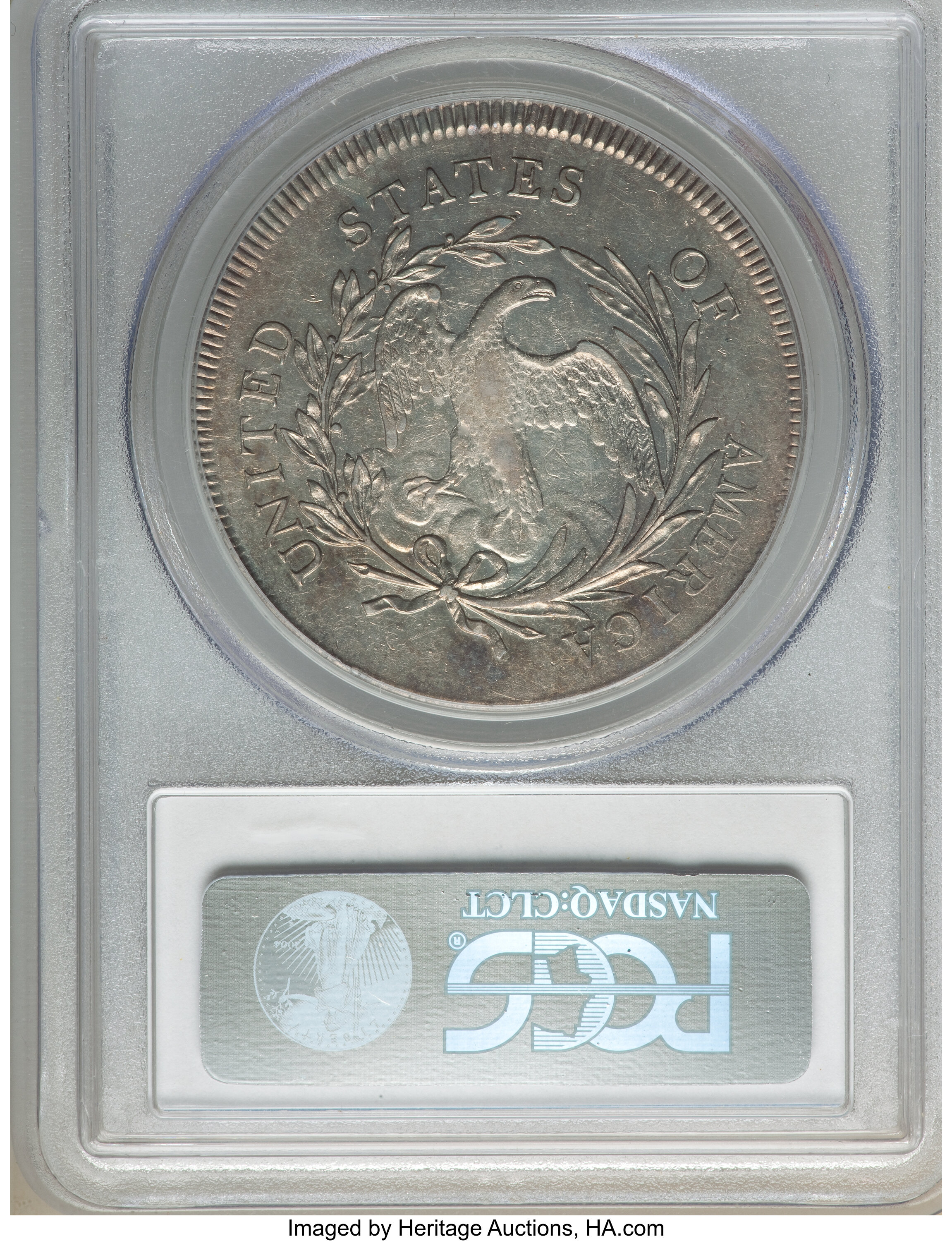 1796 $1  Small Date, Small Letters, B-2, BB-63 XF45 CAC thumbnail 24