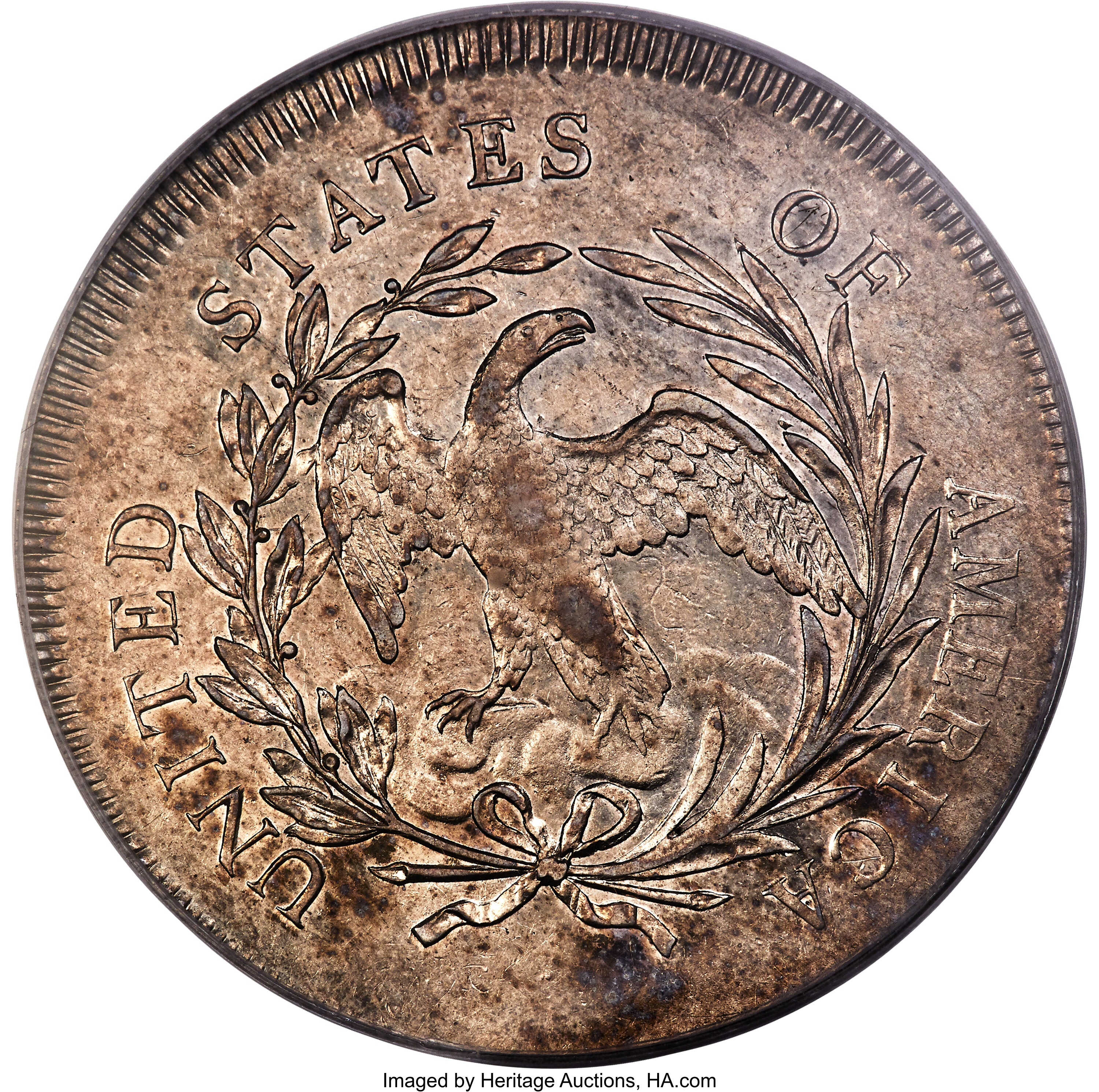 1796 $1  Small Date, Small Letters, B-2, BB-63 XF45 CAC thumbnail 25