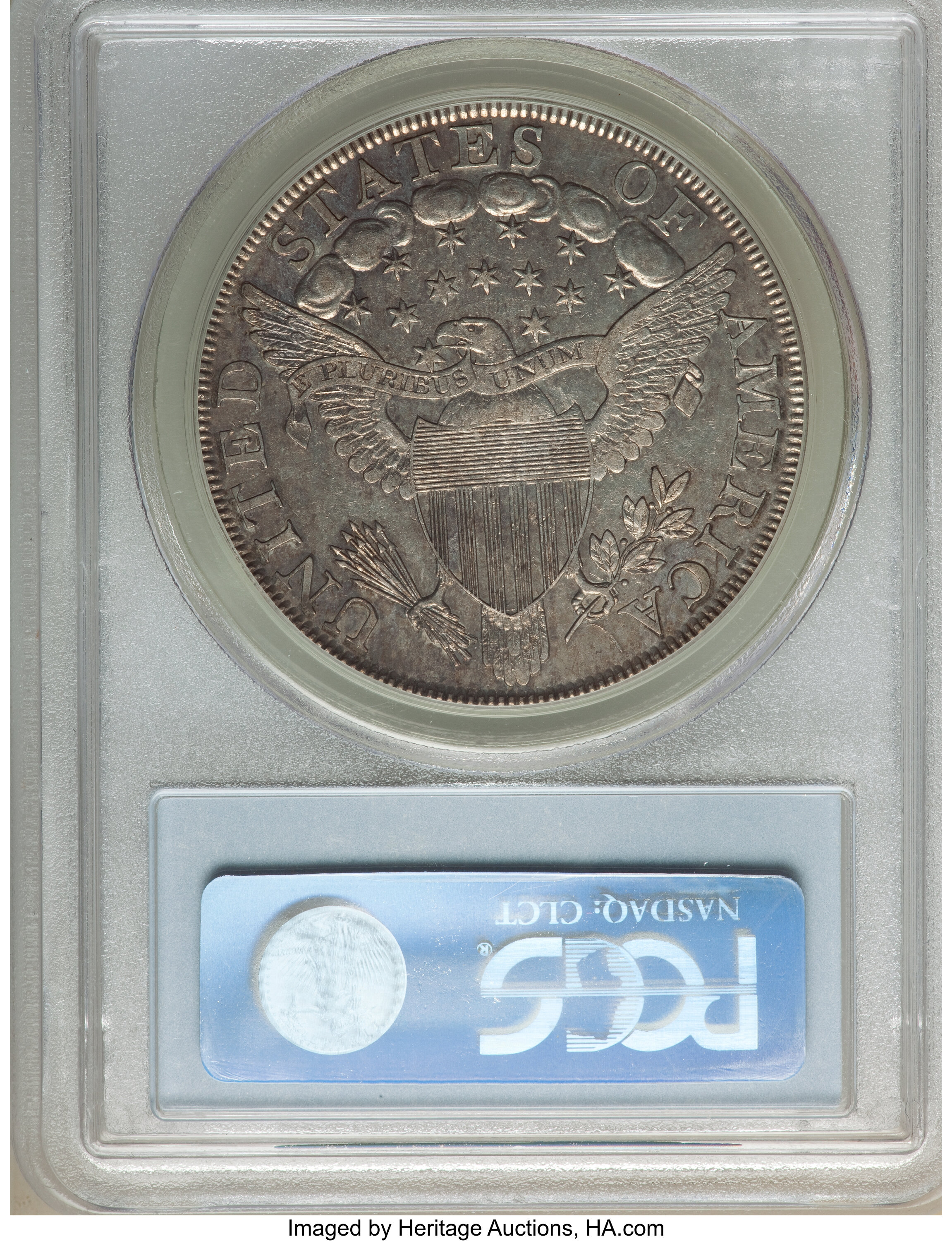 1800 $1  Wide Date, Low 8, AMERICAI AU58 thumbnail 6