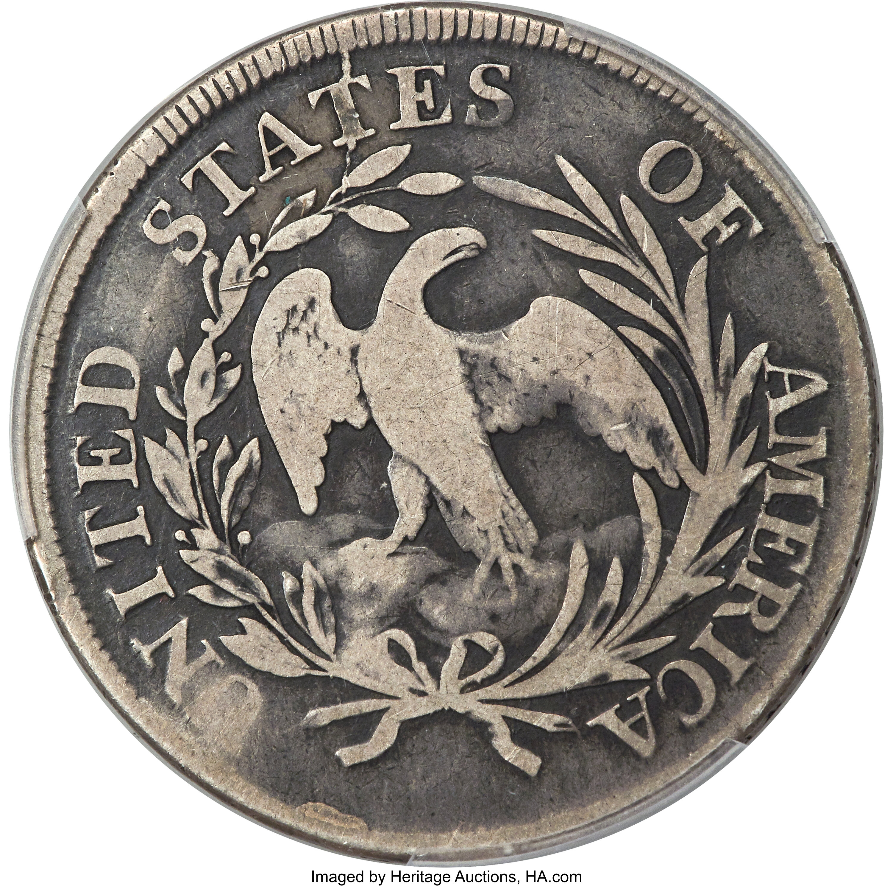1798 $1  Small Eagle, 13 Stars Obverse F12 thumbnail 5