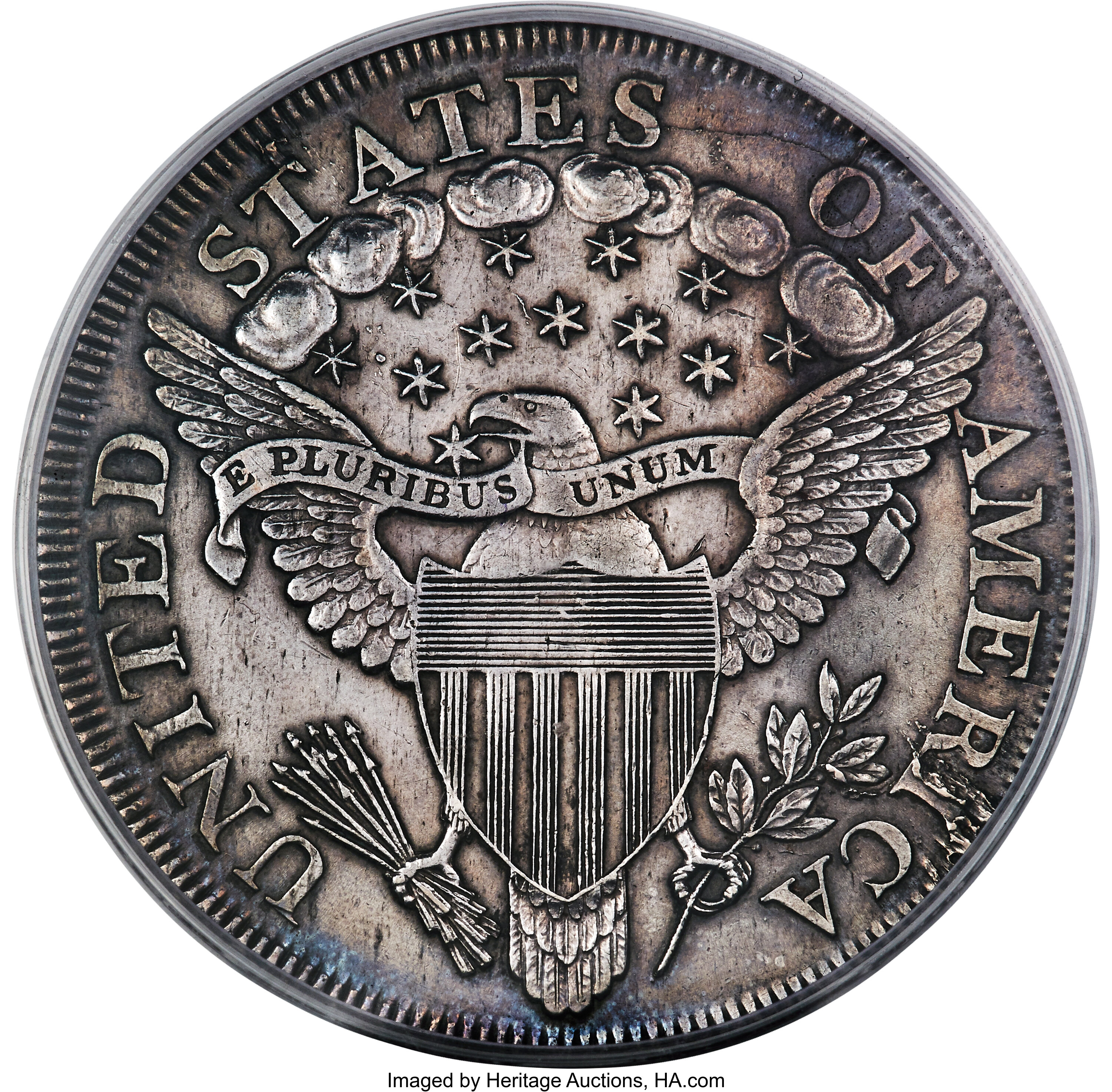 1799/8 $1  13 Stars Reverse, B-1, BB-142 MS66 thumbnail 11