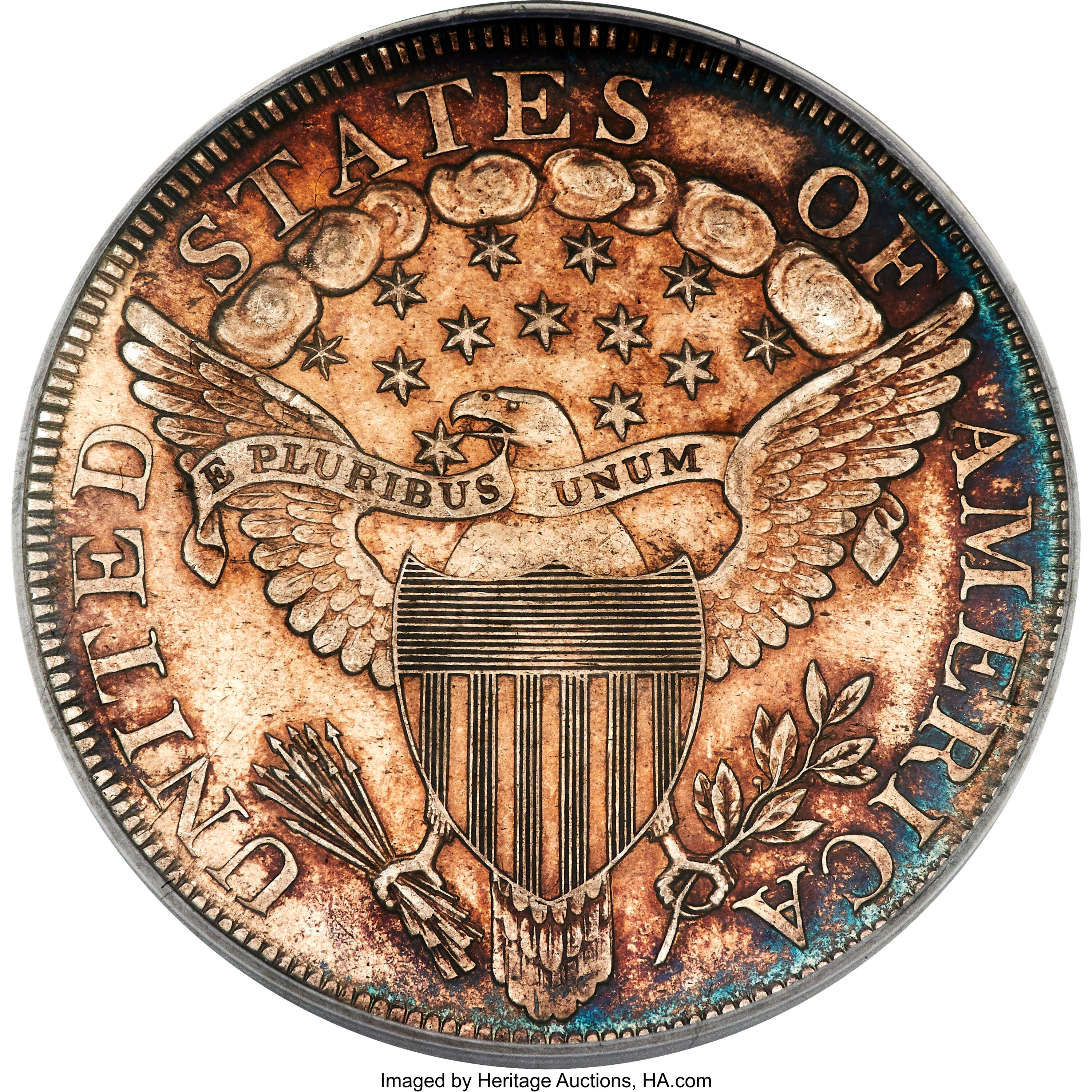 1799 7x6 Stars One Dollar B 16, BB 158 MS Values | Greysheet