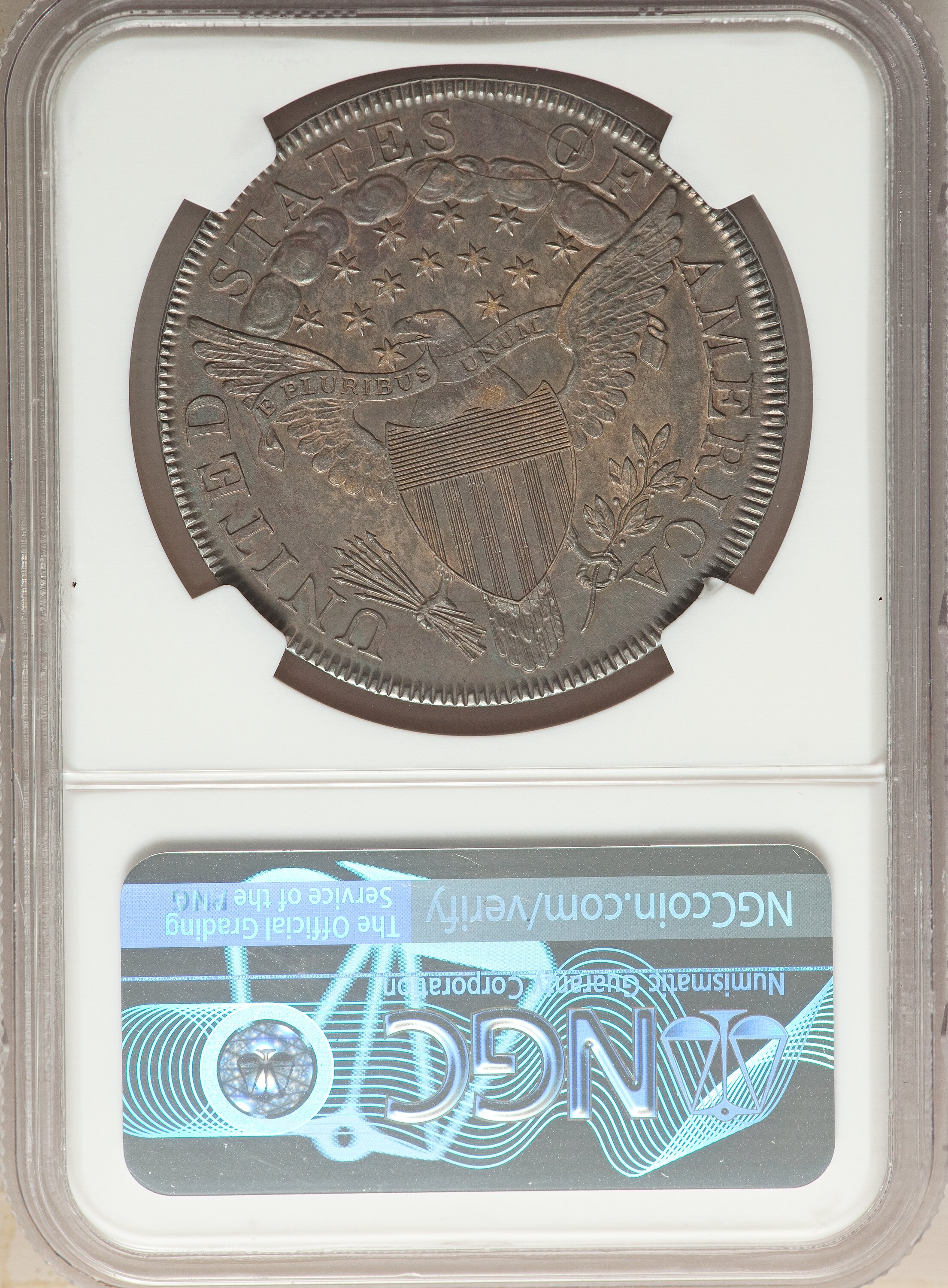 1799 $1  7x6 Stars, B-10, BB-163 MS66 CAC thumbnail 15