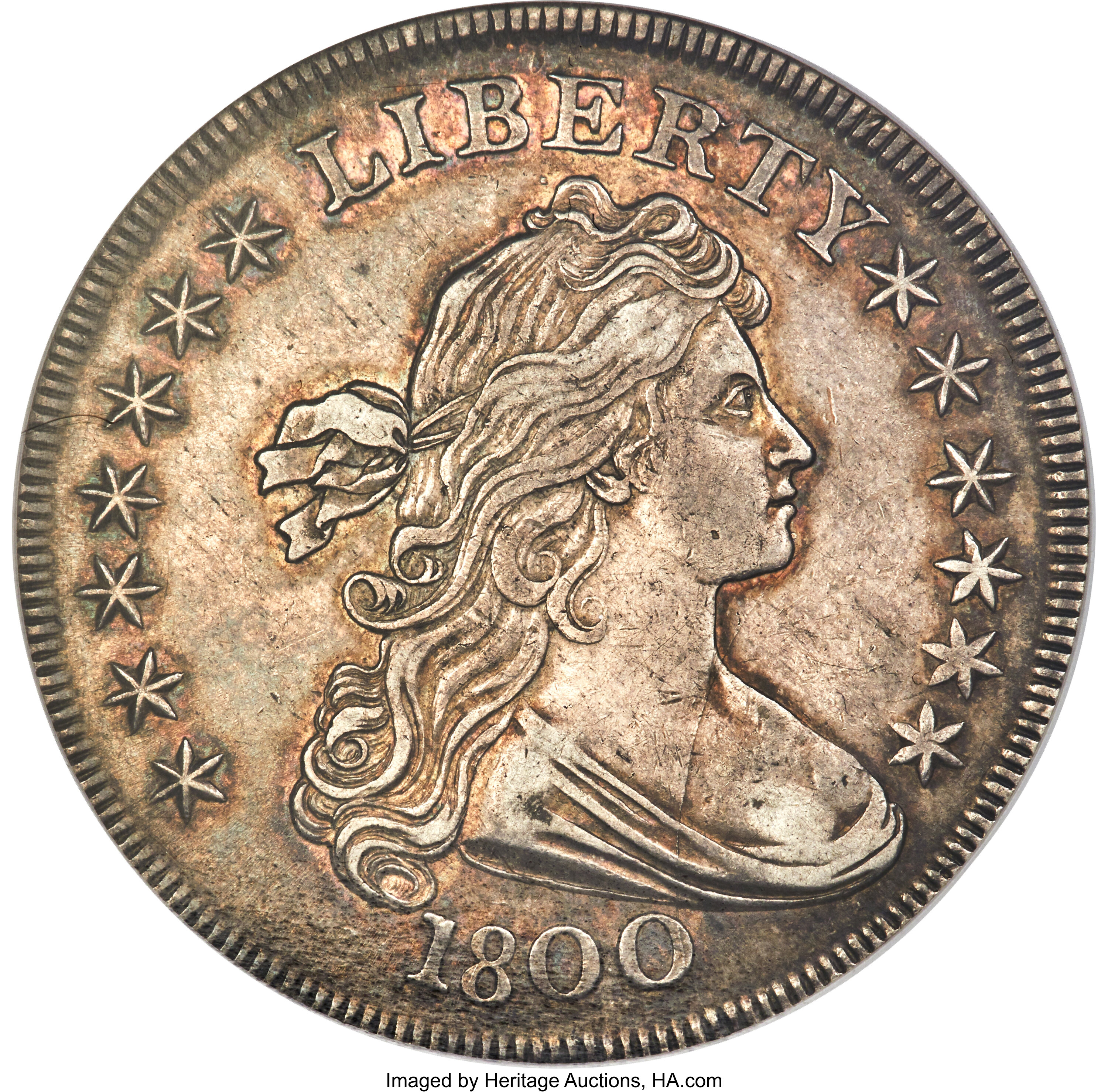 1800 $1 B-16, BB-187, R.2, AU55 NGC. CAC. ...