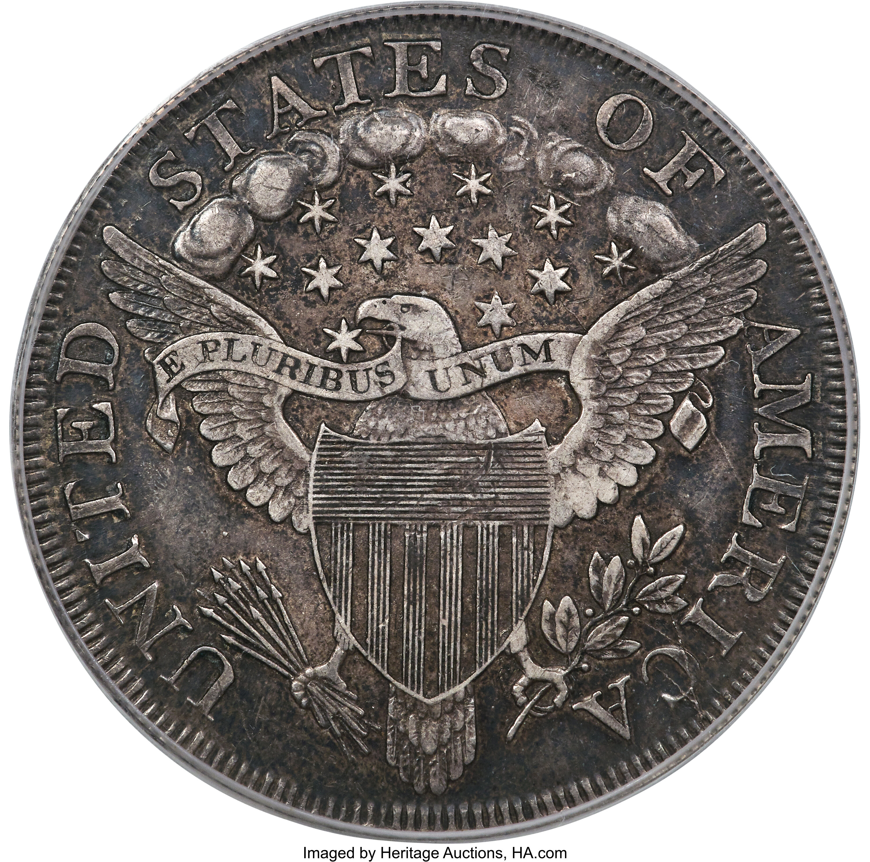 1800 $1  Wide Date, Low 8 MS60 thumbnail 15