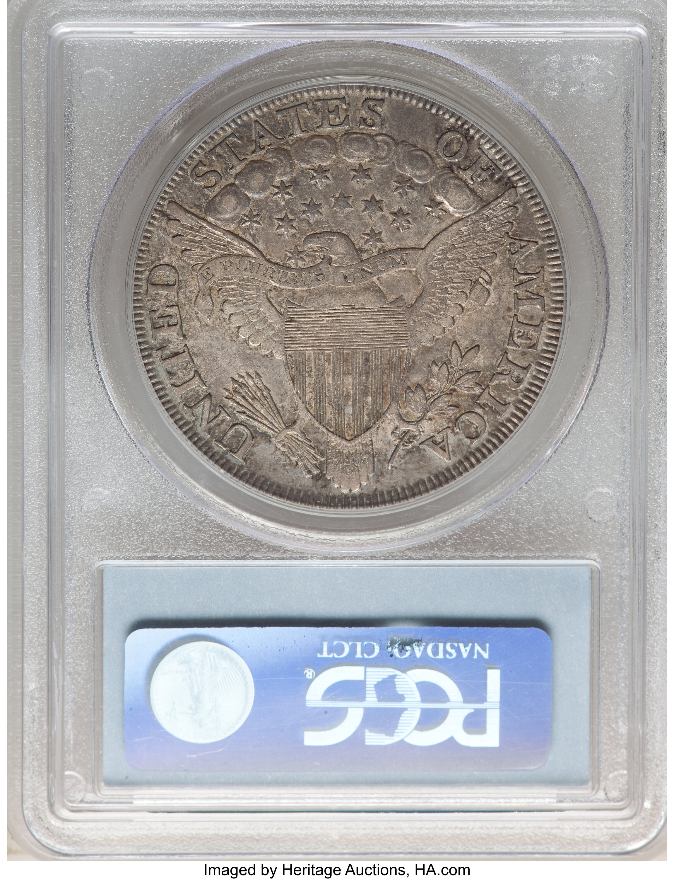 1802/1 $1  Narrow Date AU50 thumbnail 4