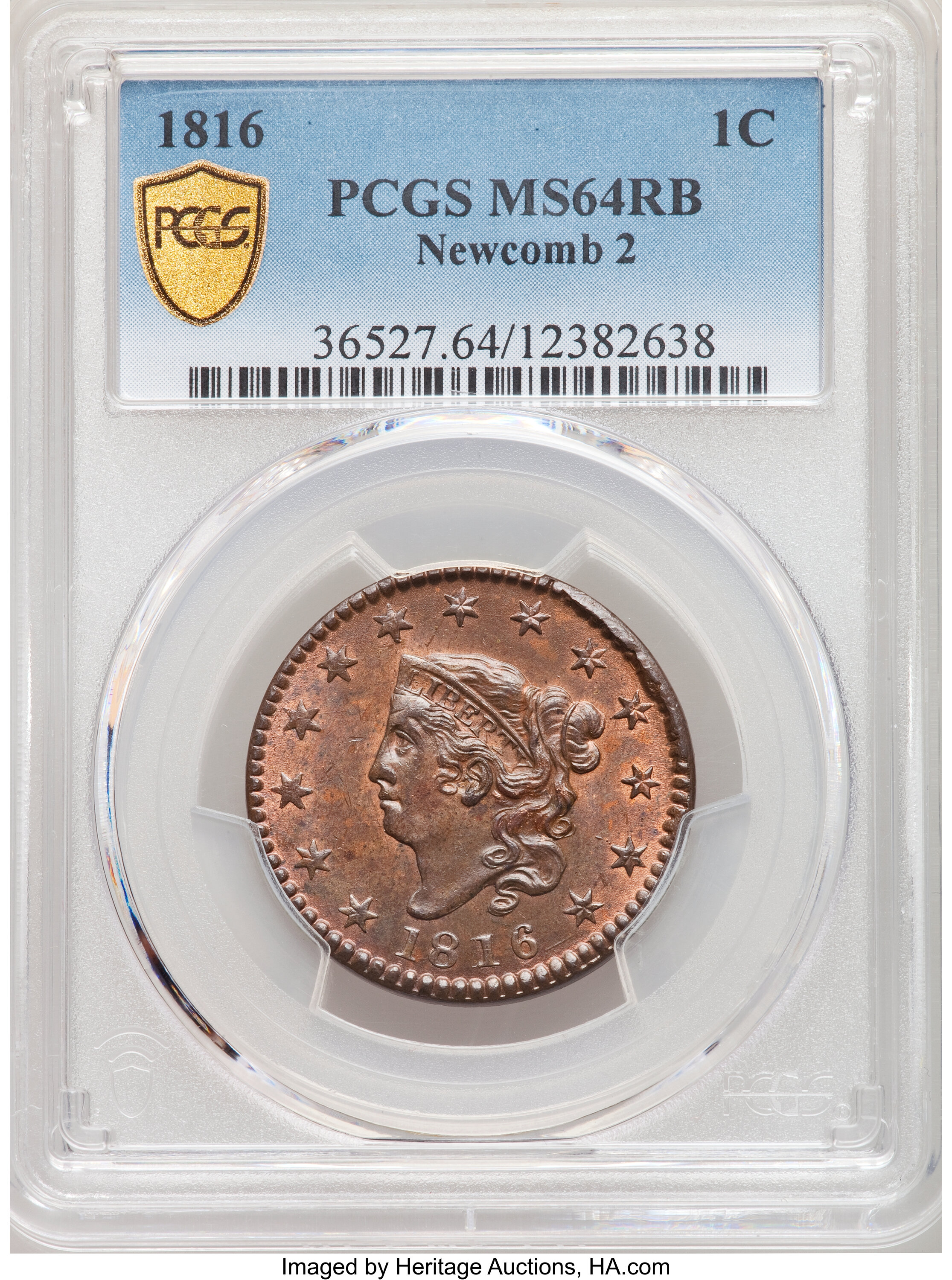1816 1c MS RB MS64 RB thumbnail 4