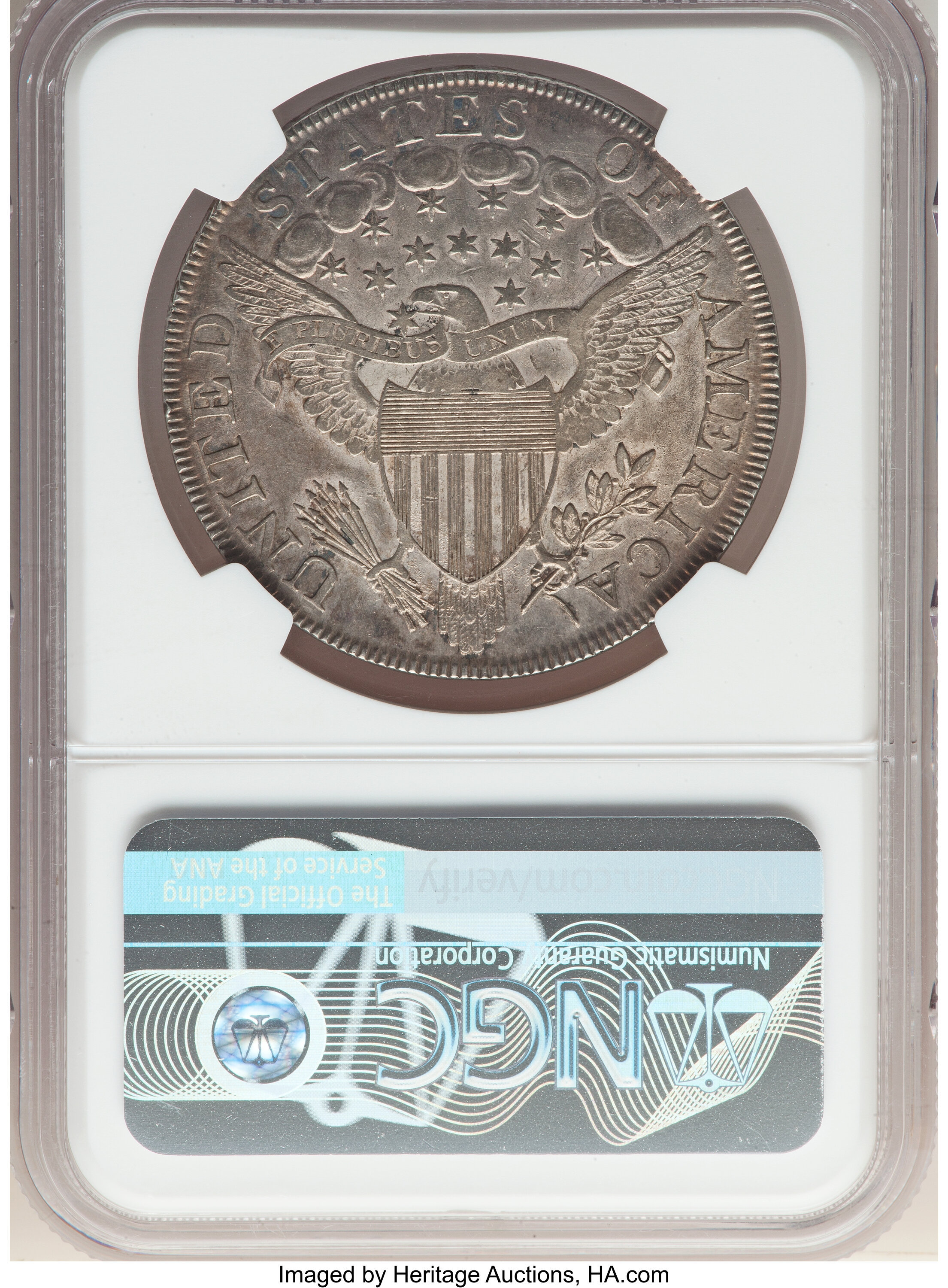 1800 $1  AMERICAI AU58 CAC thumbnail 4