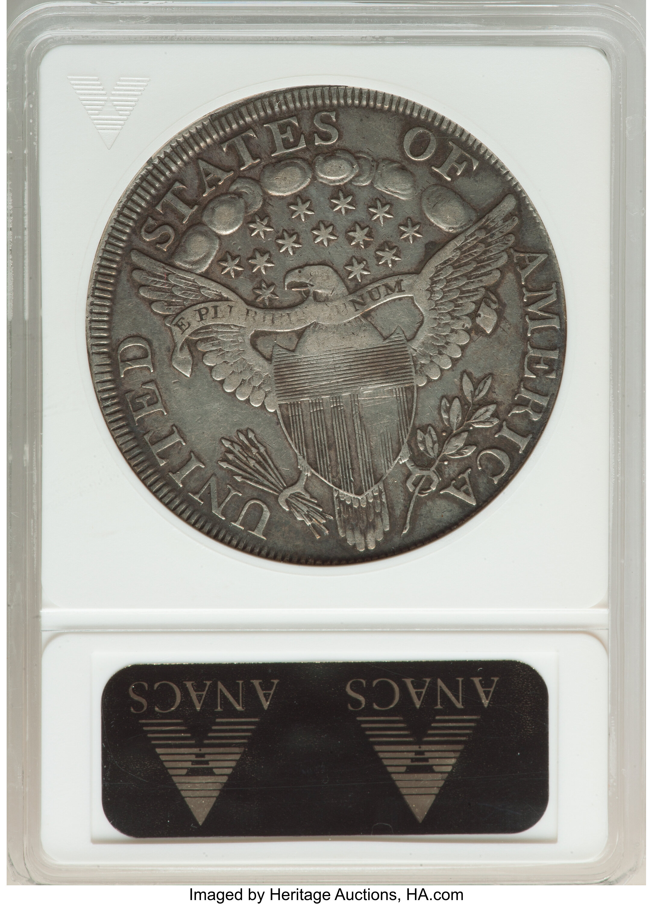 1798 $1  Large Eagle, Pointed 9, 10 Arrows, B-21, BB-107 VF35 thumbnail 5