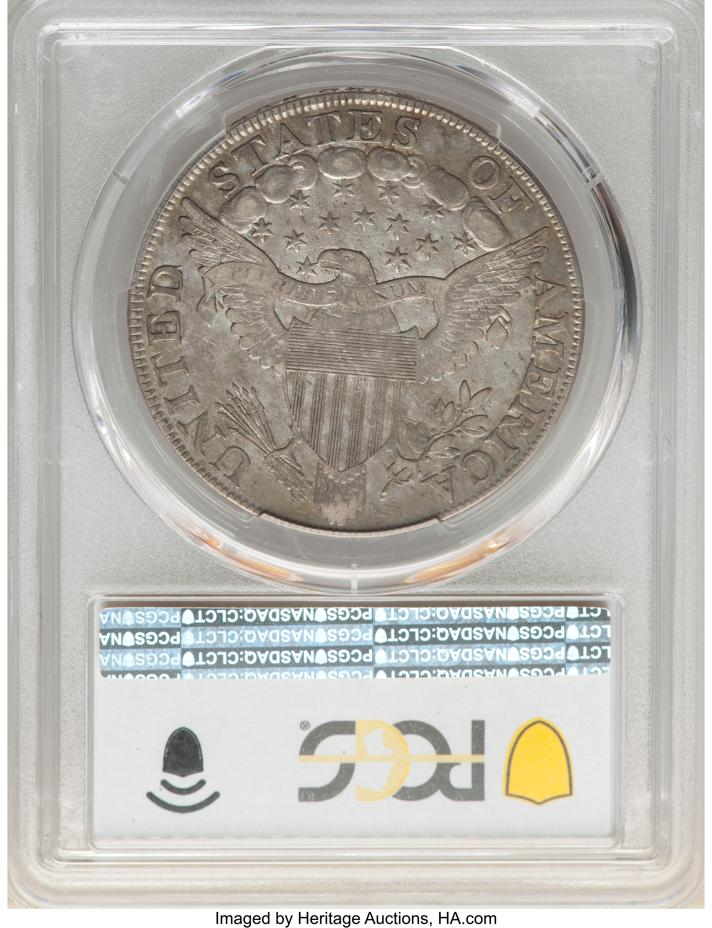 1801 $1  B-4, BB-214 VF20 CAC thumbnail 2