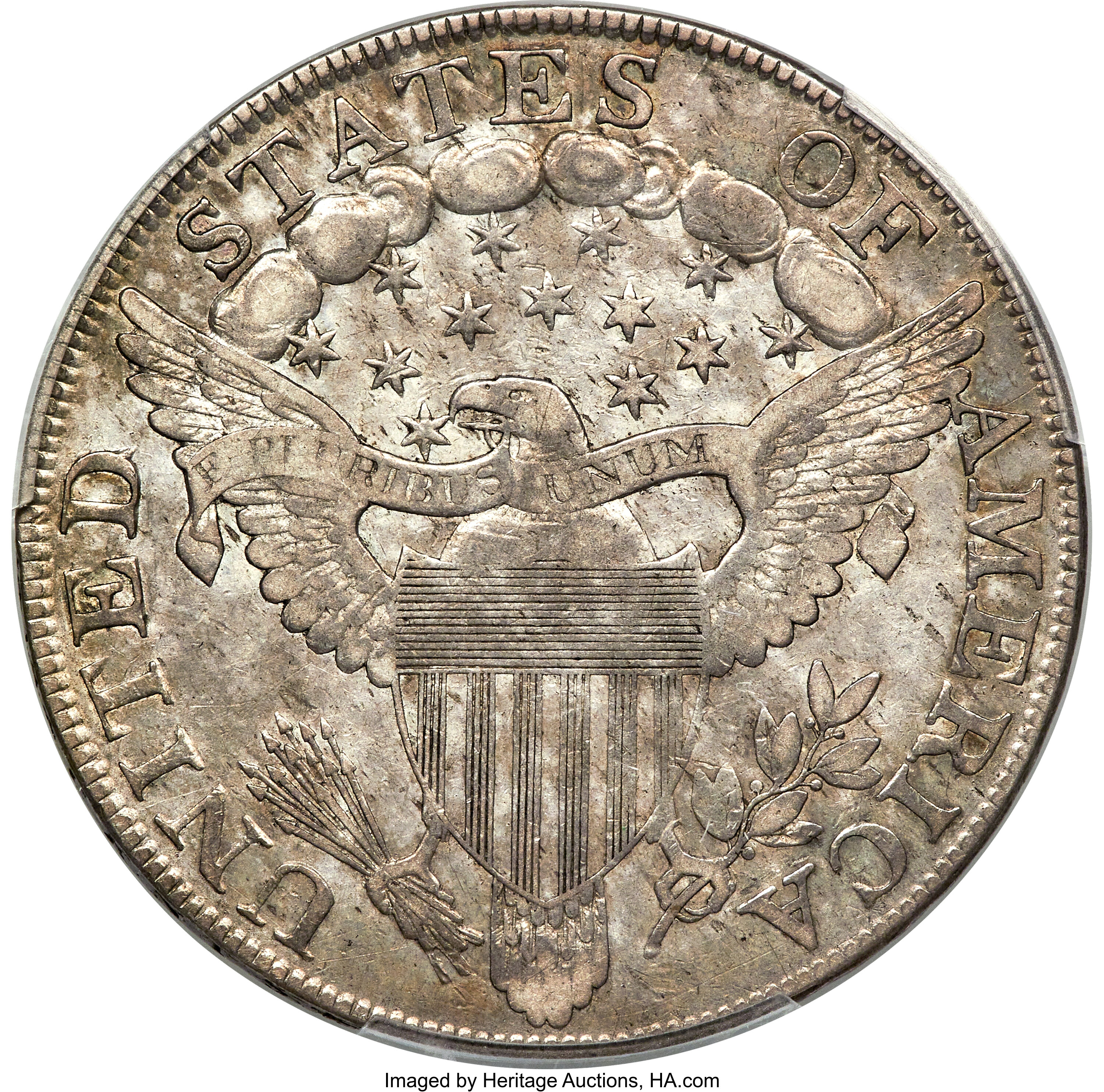 1801 $1  B-4, BB-214 VF20 CAC thumbnail 3