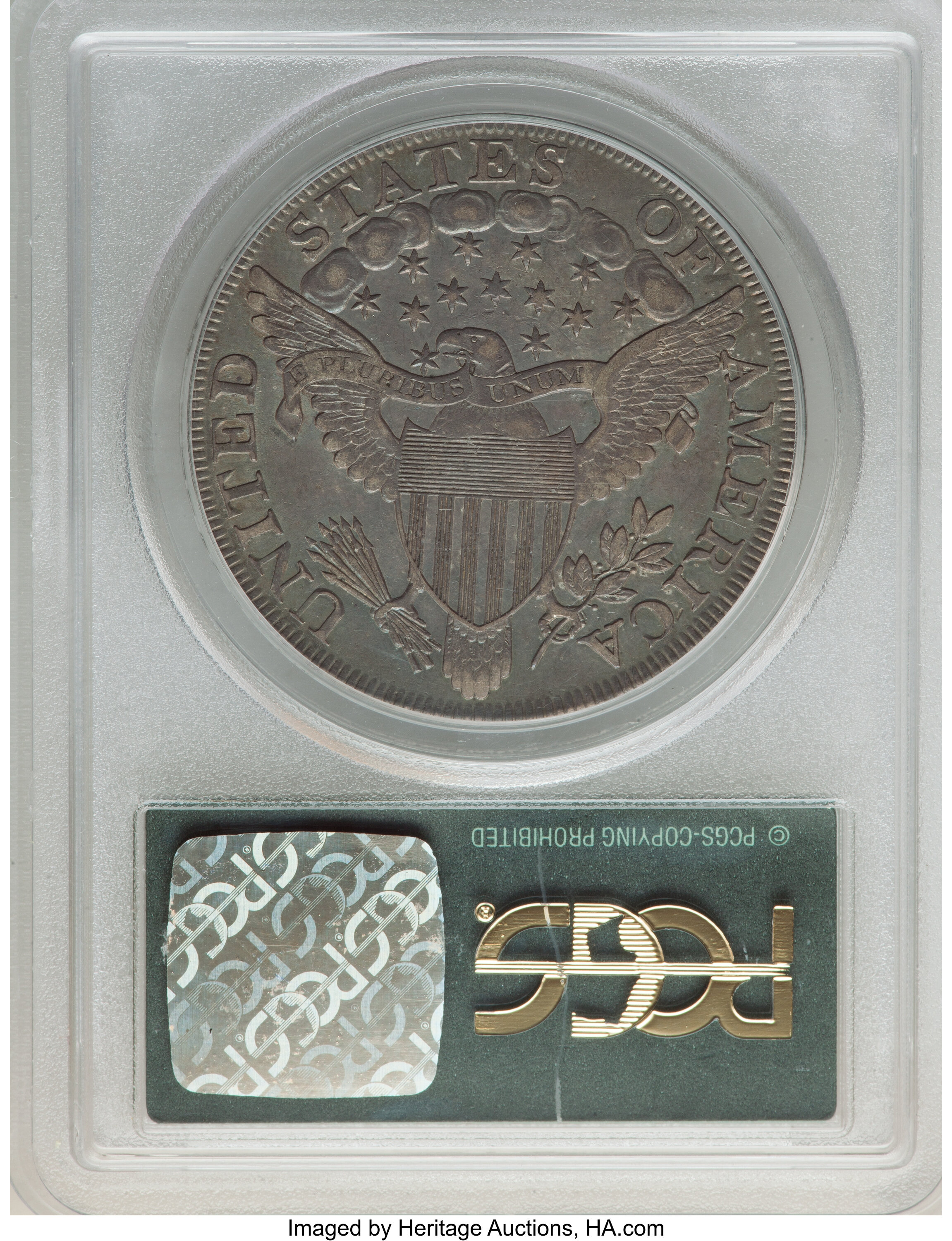 1802/1 $1  Narrow Date, B-4, BB-232 XF40 thumbnail 4