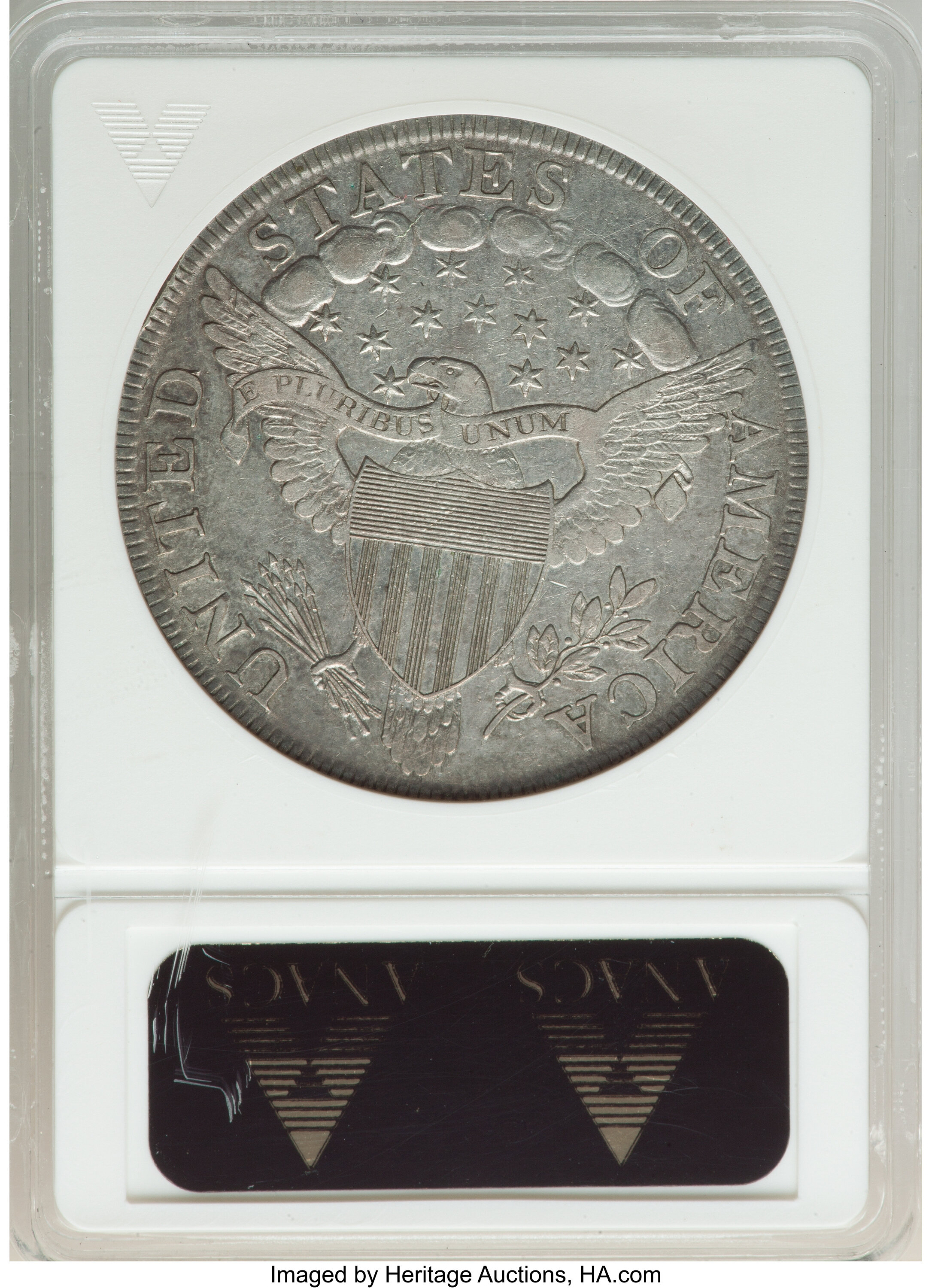 1802/1 $1  Wide Date, B-3, BB-234 XF40 thumbnail 2