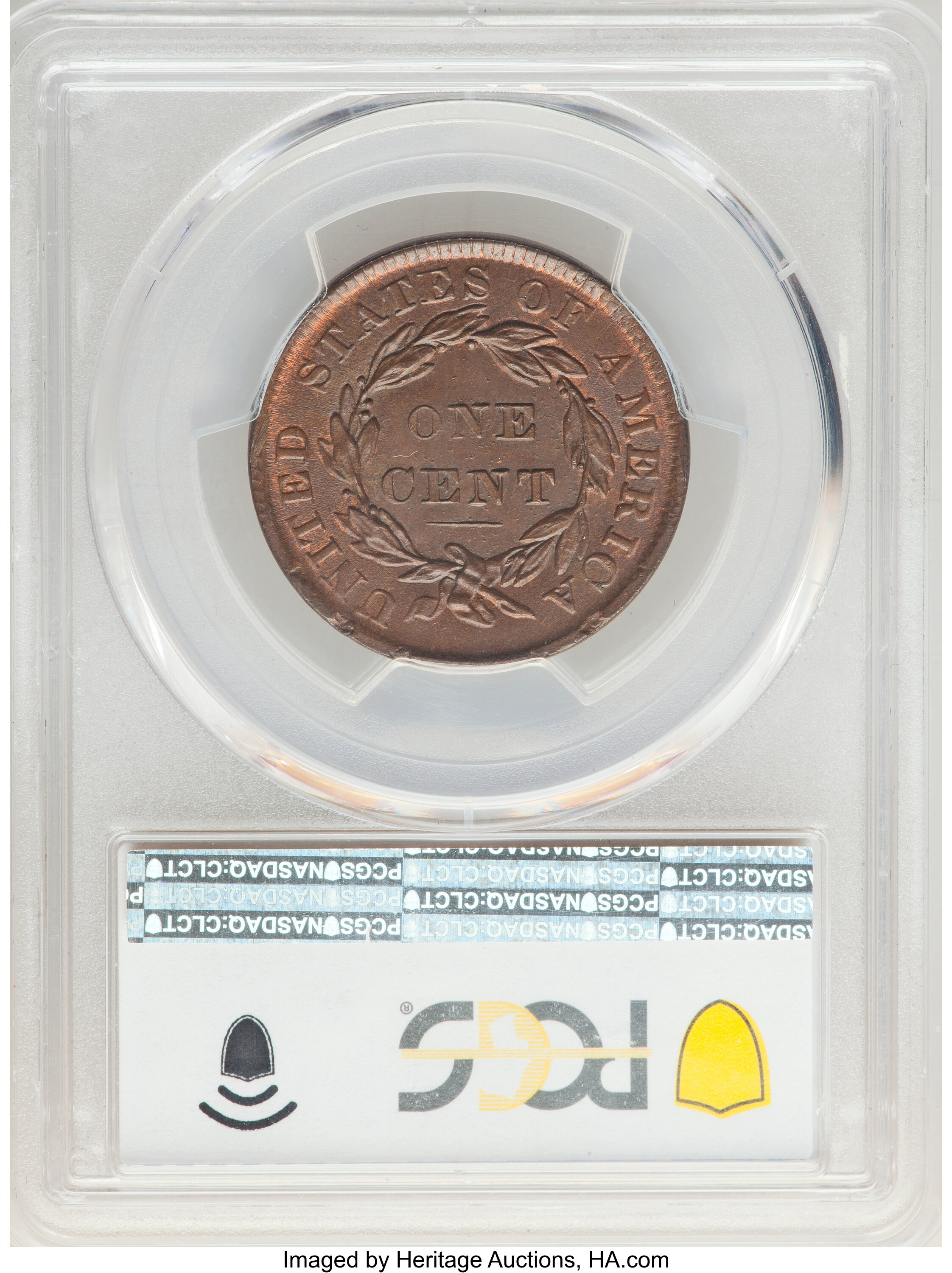 1835 1c Head of 1836, N-7 MS BN MS61 BN thumbnail 16
